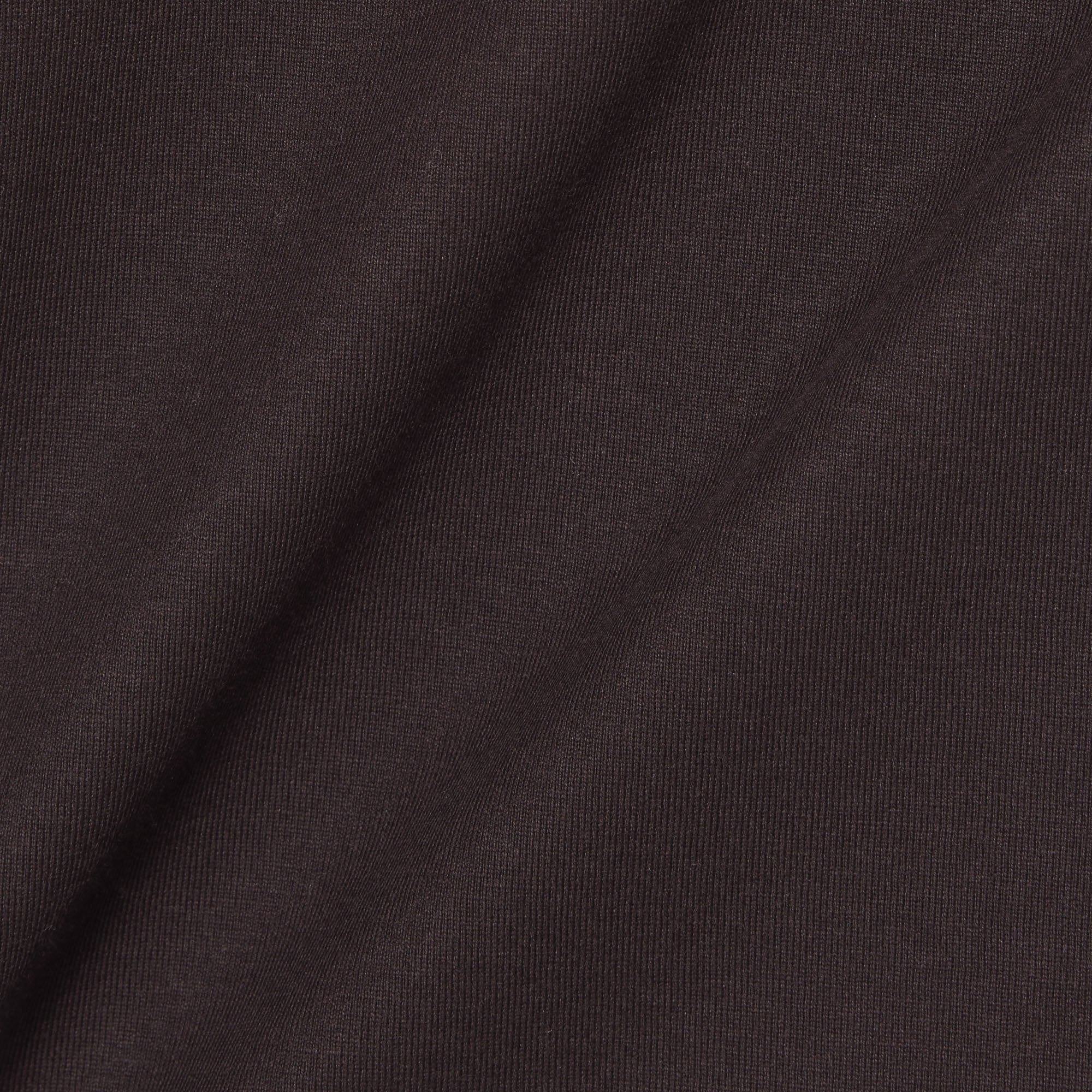 Kadın Relaxed Fit Bisiklet Yaka Kahverengi T-Shirt