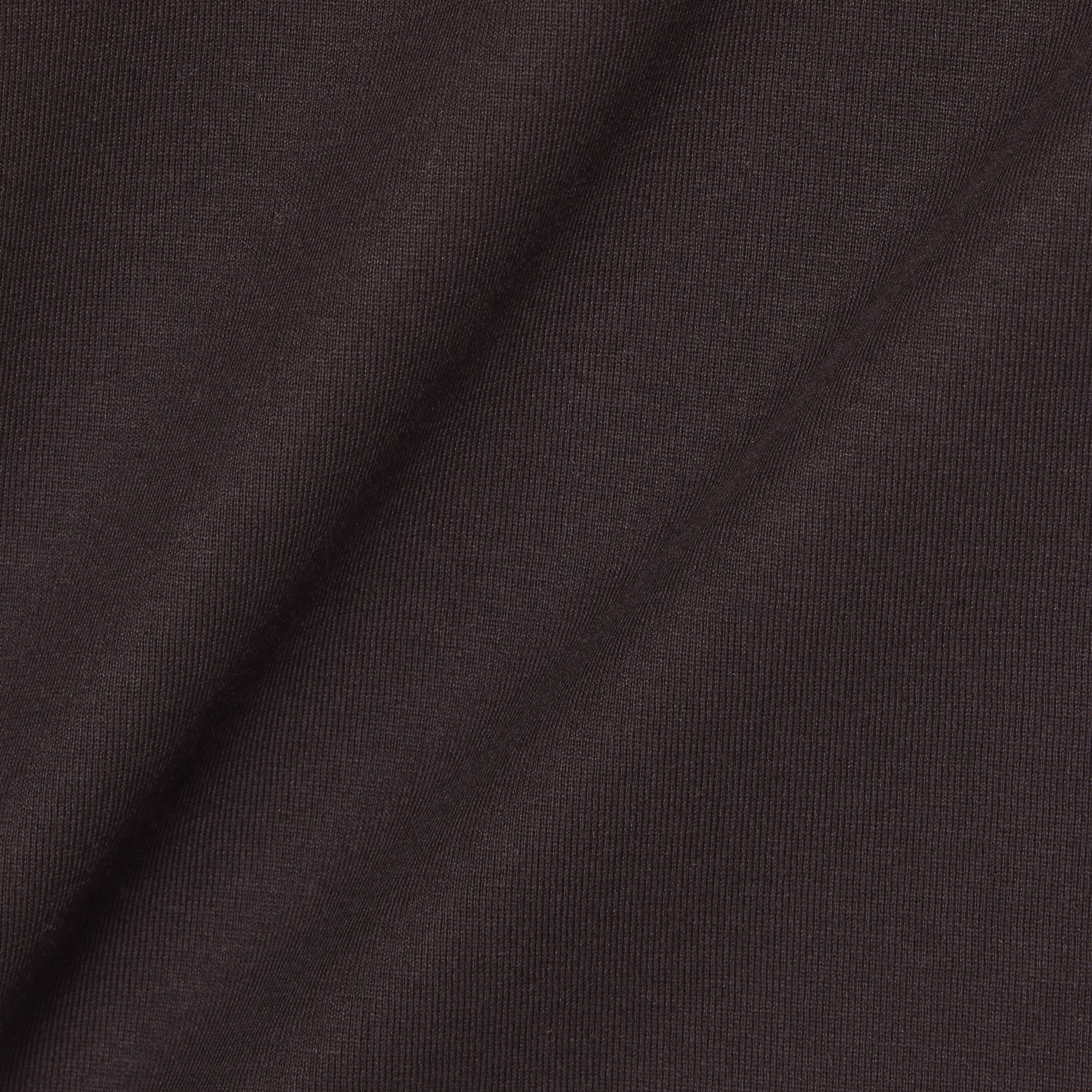 Kadın Relaxed Fit Bisiklet Yaka Kahverengi T-Shirt