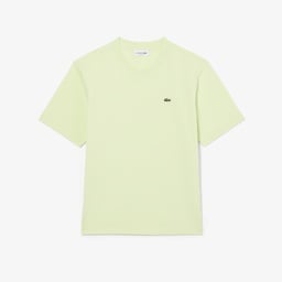 Kadın Relaxed Fit Bisiklet Yaka Sarı T-Shirt Sarı