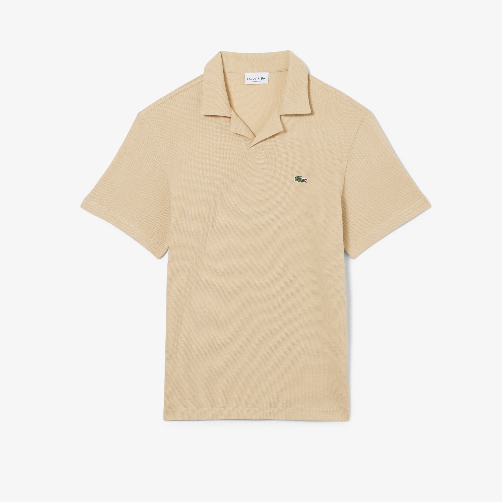 Erkek Classic Fit Bej Polo