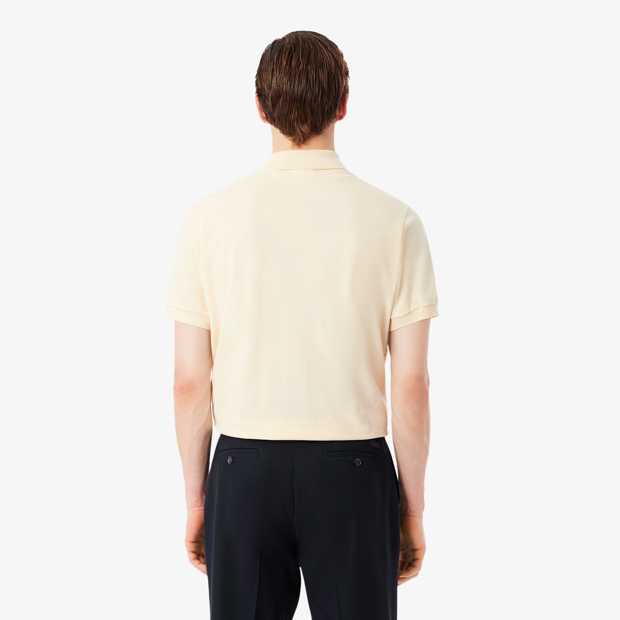 Lacoste L.12.12 Light Erkek Classic Fit Bej Polo görsel 3