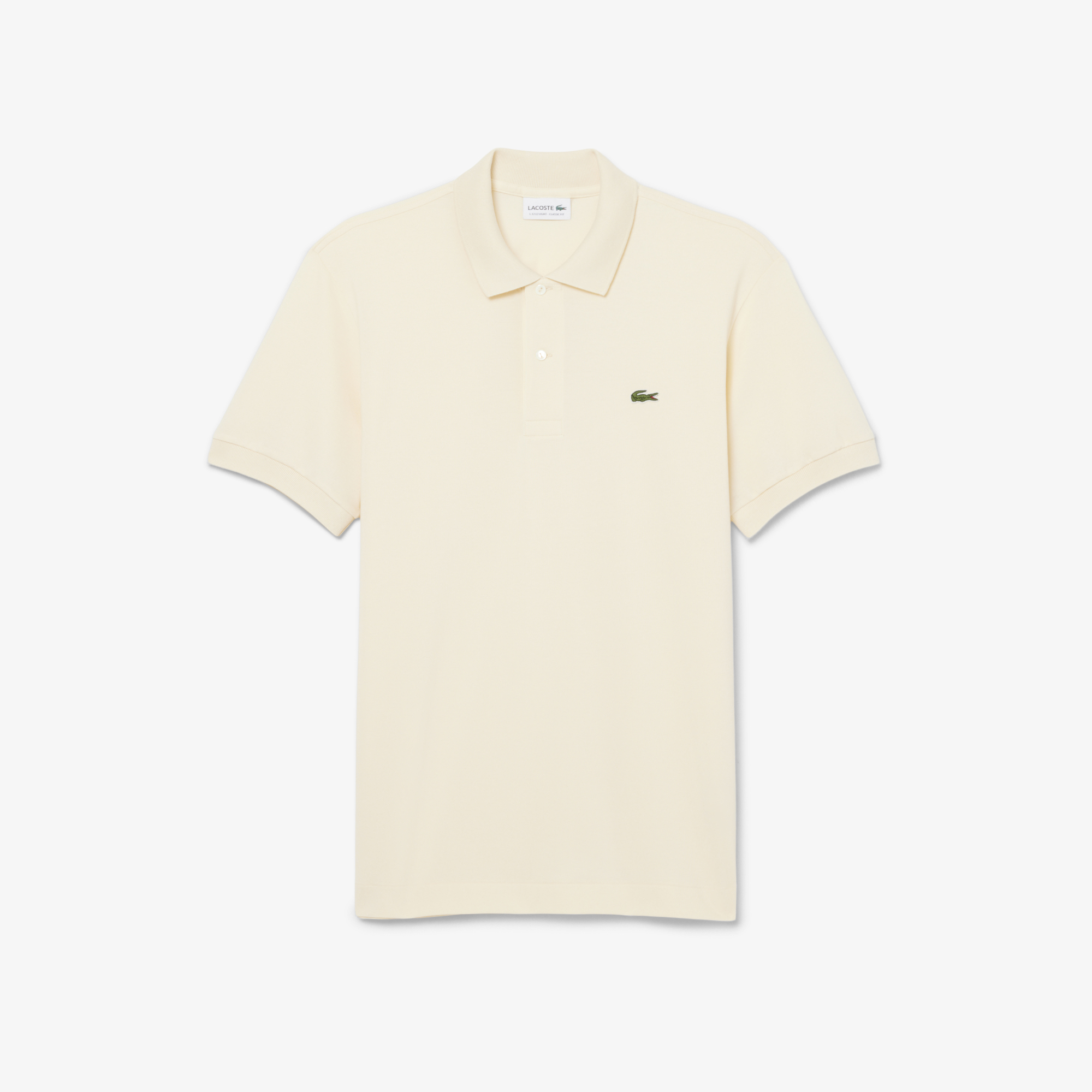 Lacoste L.12.12 Light Erkek Classic Fit Bej Polo görsel 4