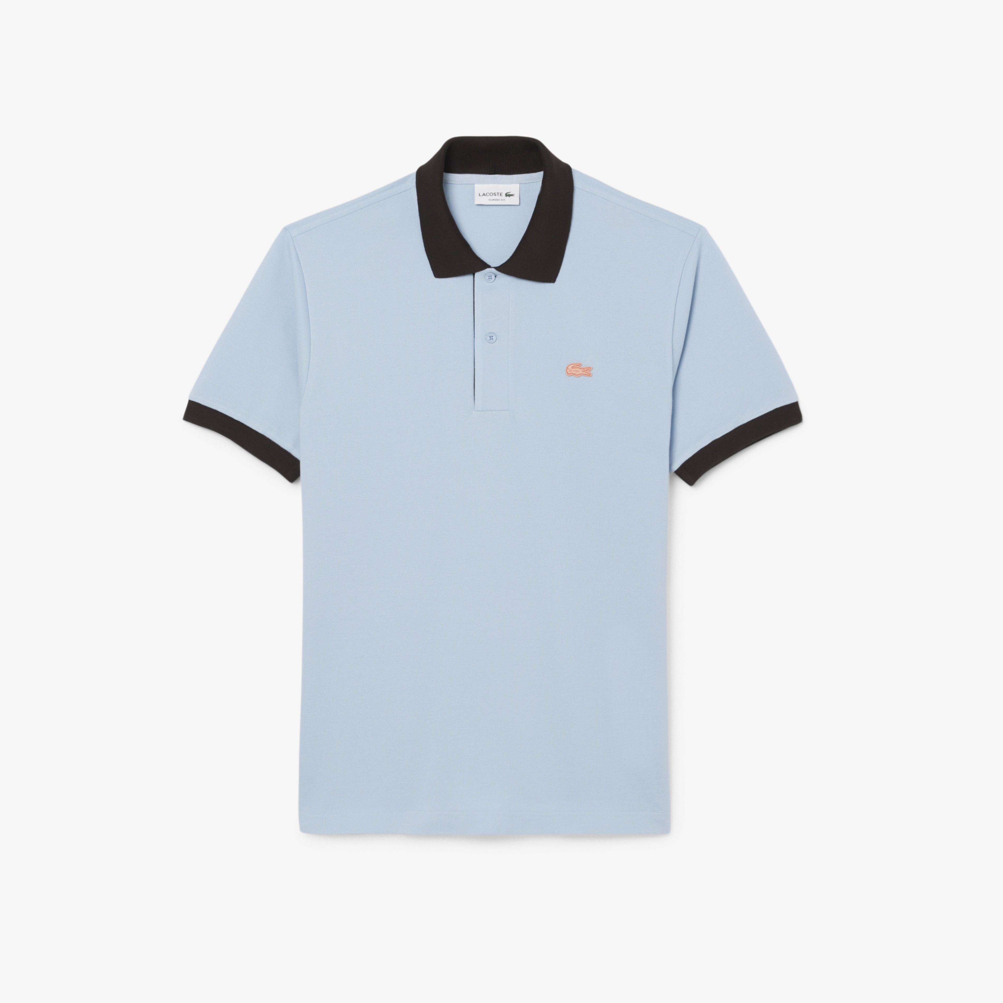 Erkek Classic Fit Kahverengi Polo