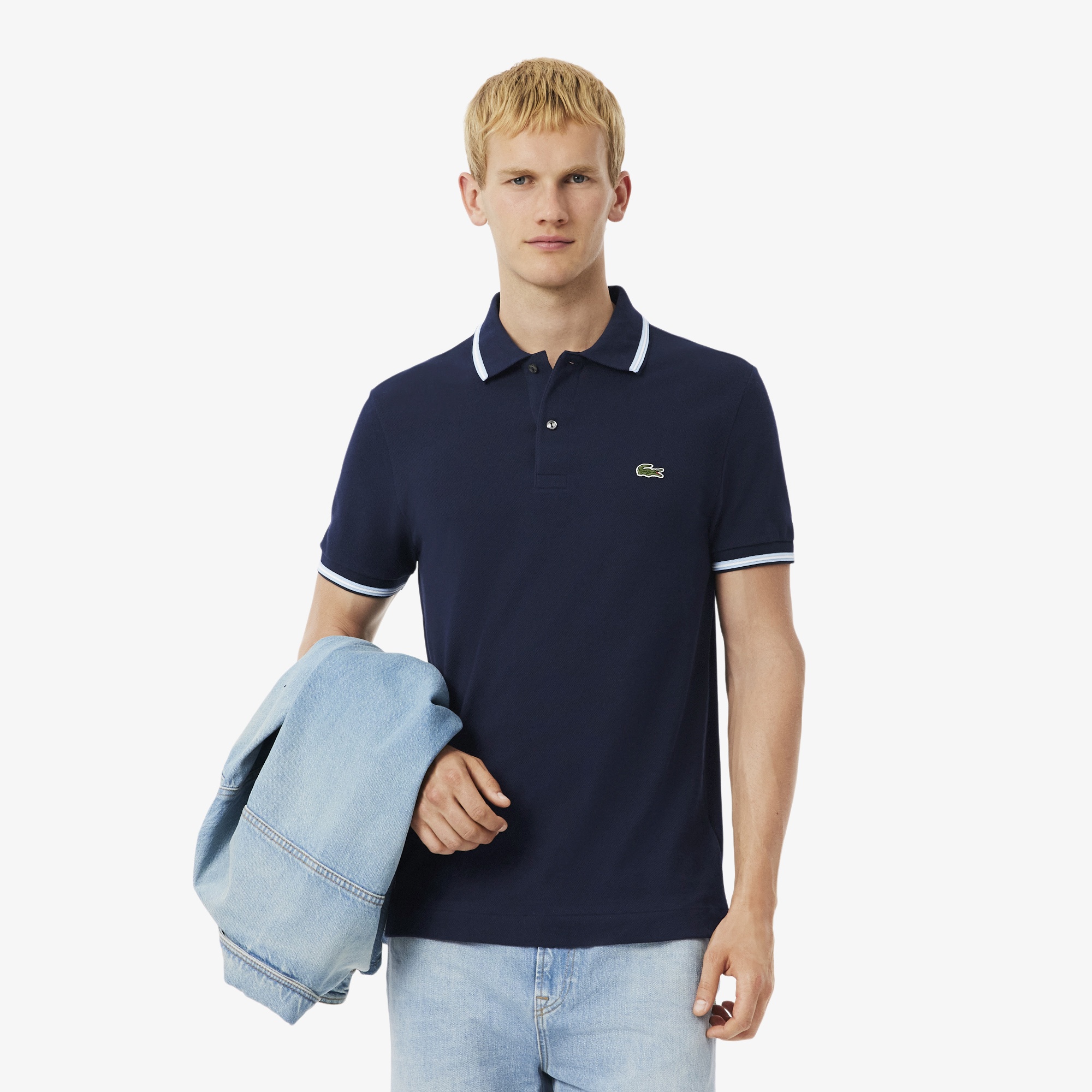 Erkek Regular Fit Lacivert Polo