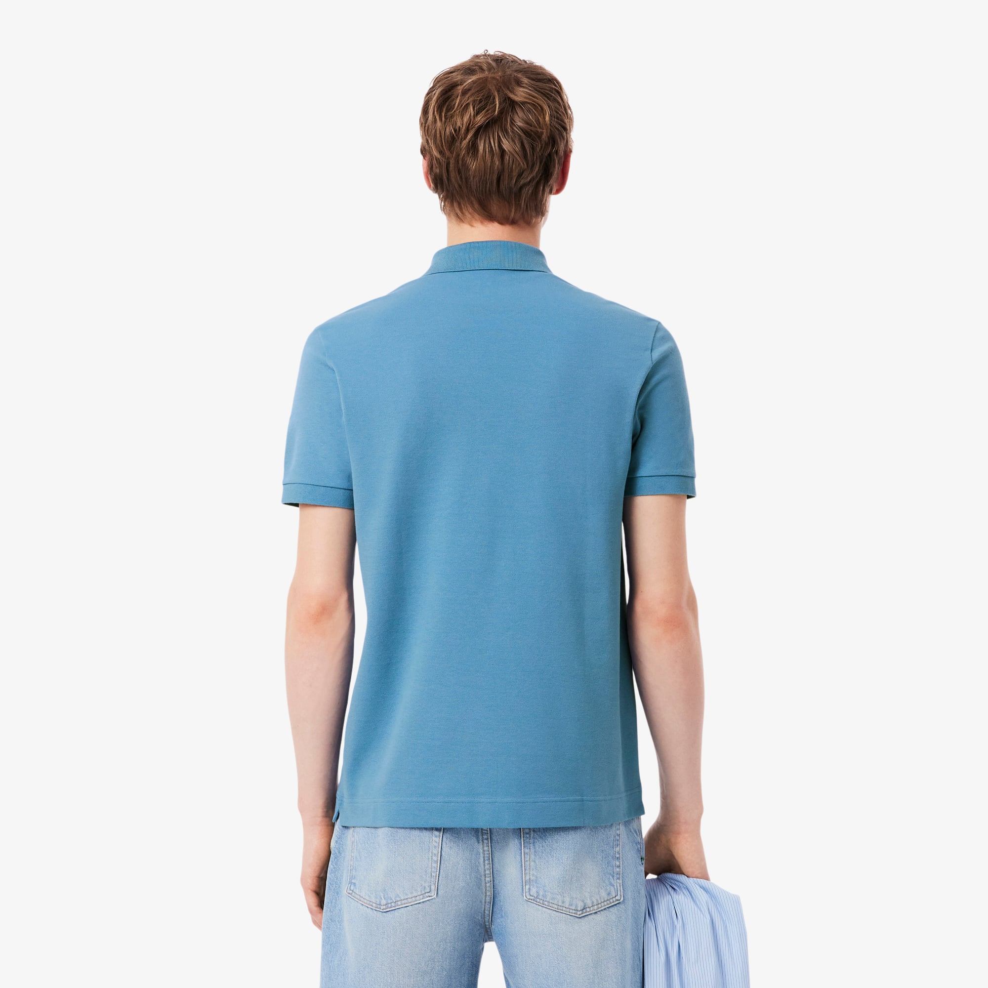 Lacoste Erkek Regular Fit Mavi Paris Polo görsel 3