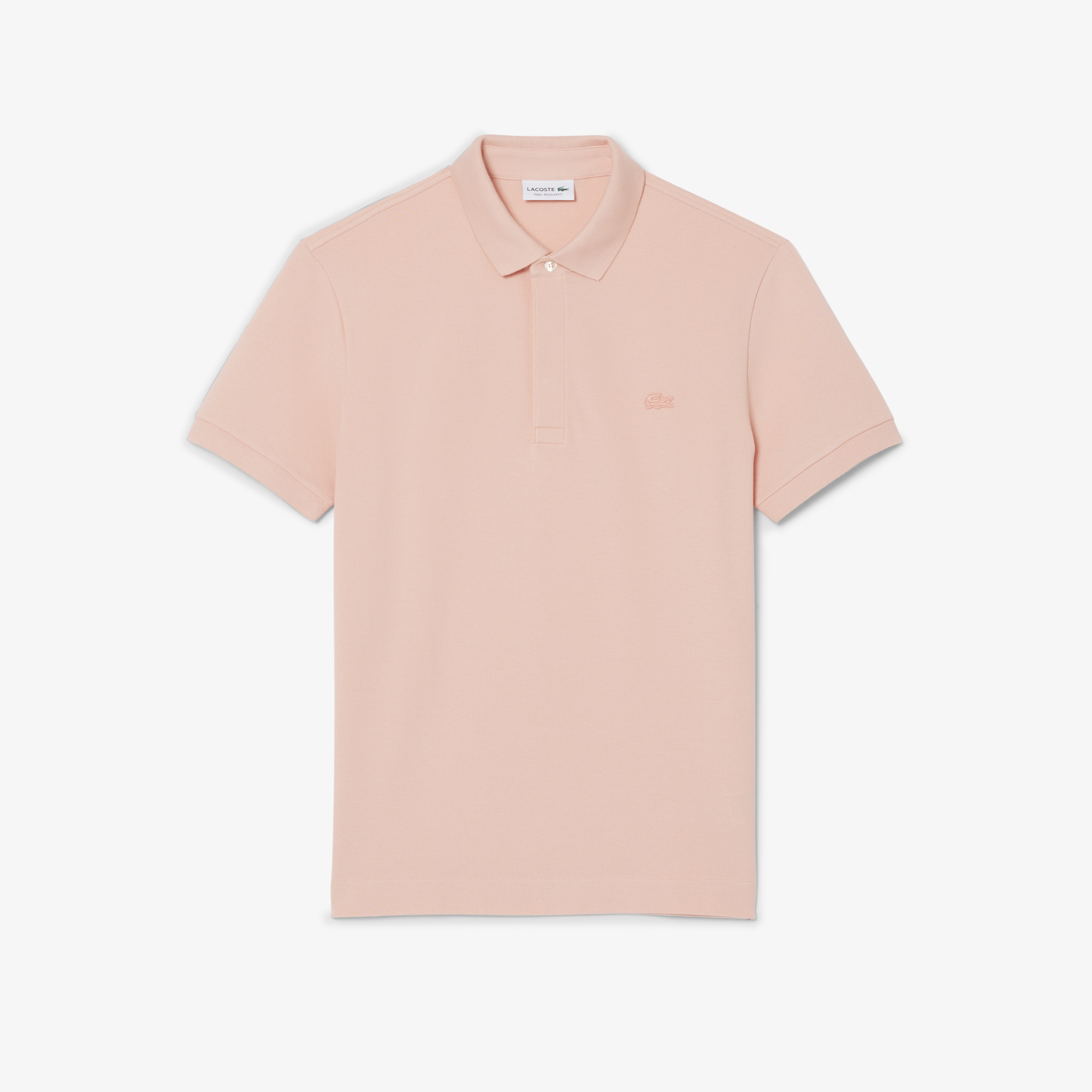 Lacoste Erkek Regular Fit Pembe Paris Polo görsel 5