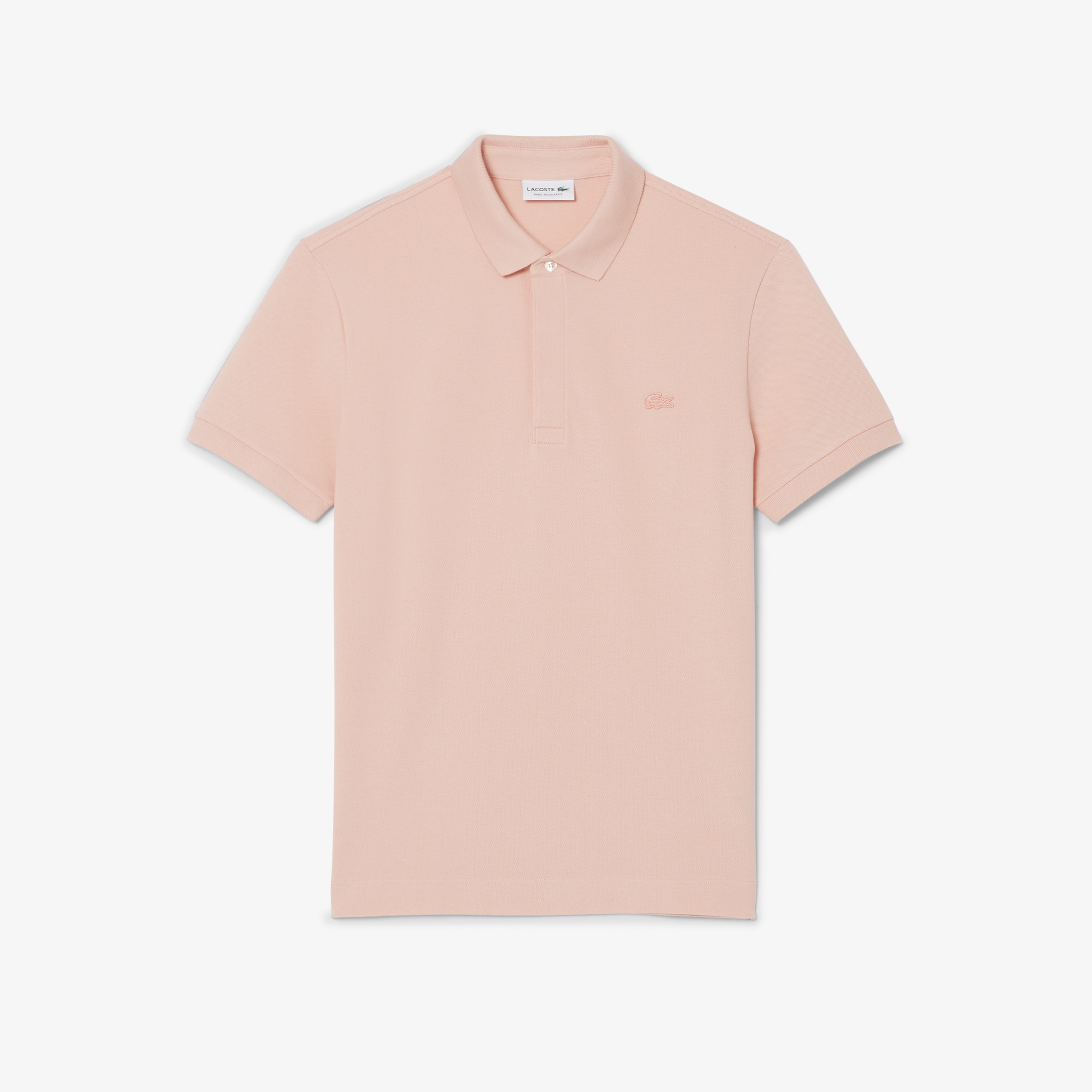 Erkek Regular Fit Pembe Paris Polo