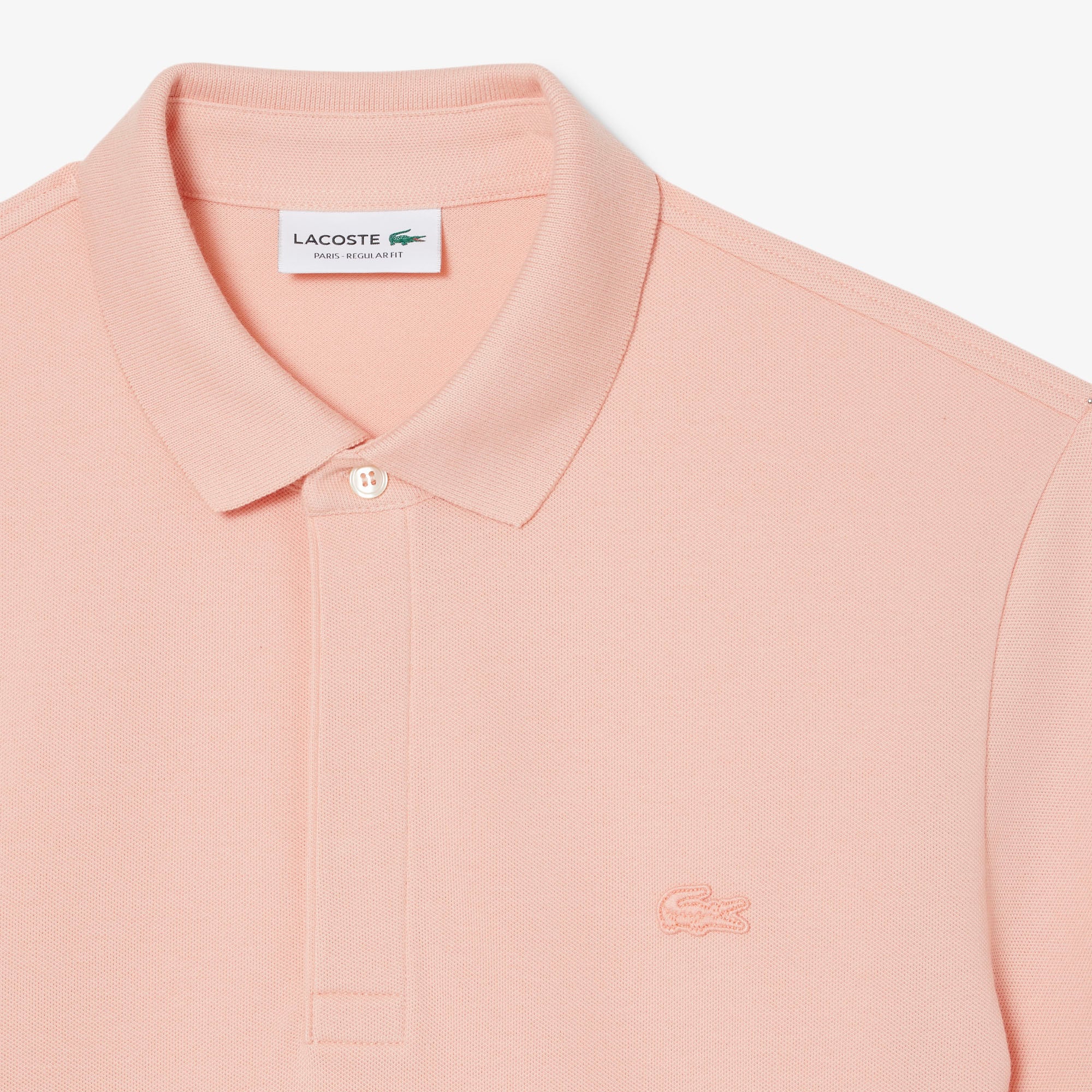 Lacoste Erkek Regular Fit Pembe Paris Polo görsel 6