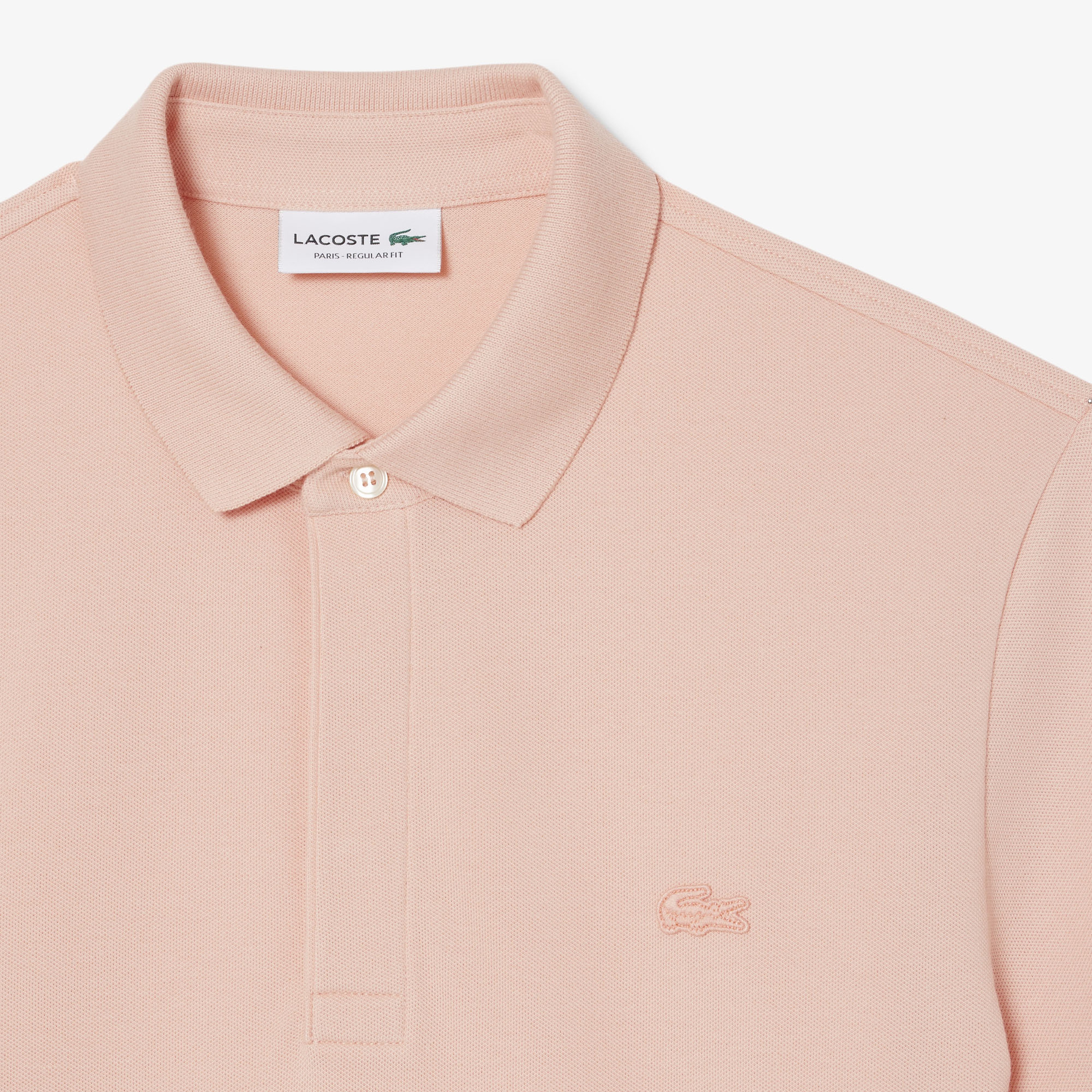 Erkek Regular Fit Pembe Paris Polo