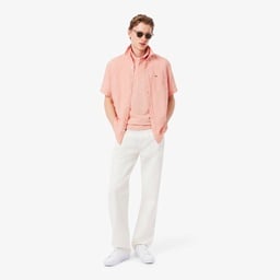 Erkek Regular Fit Pembe Paris Polo Pembe