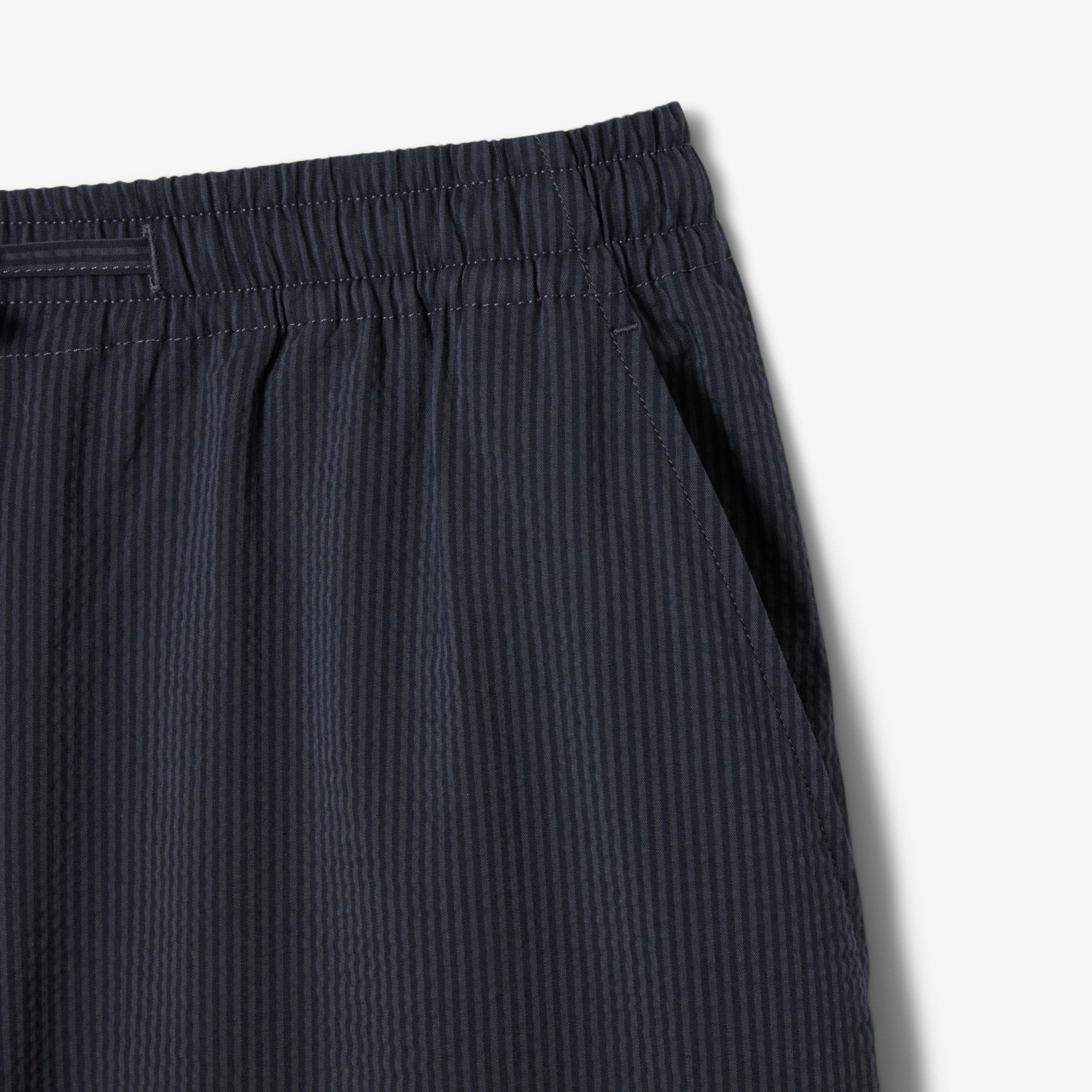 Erkek Relaxed Fit Organik Pamuk Siyah Şort