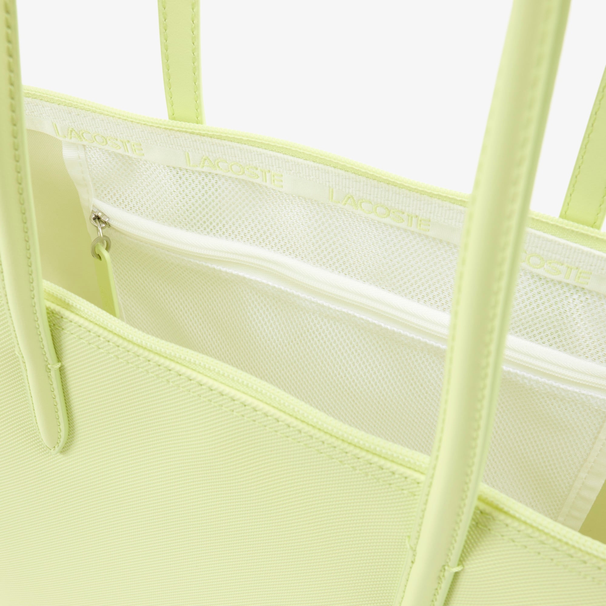 Large L.12.12 Kadın Sarı Omuz Çantası