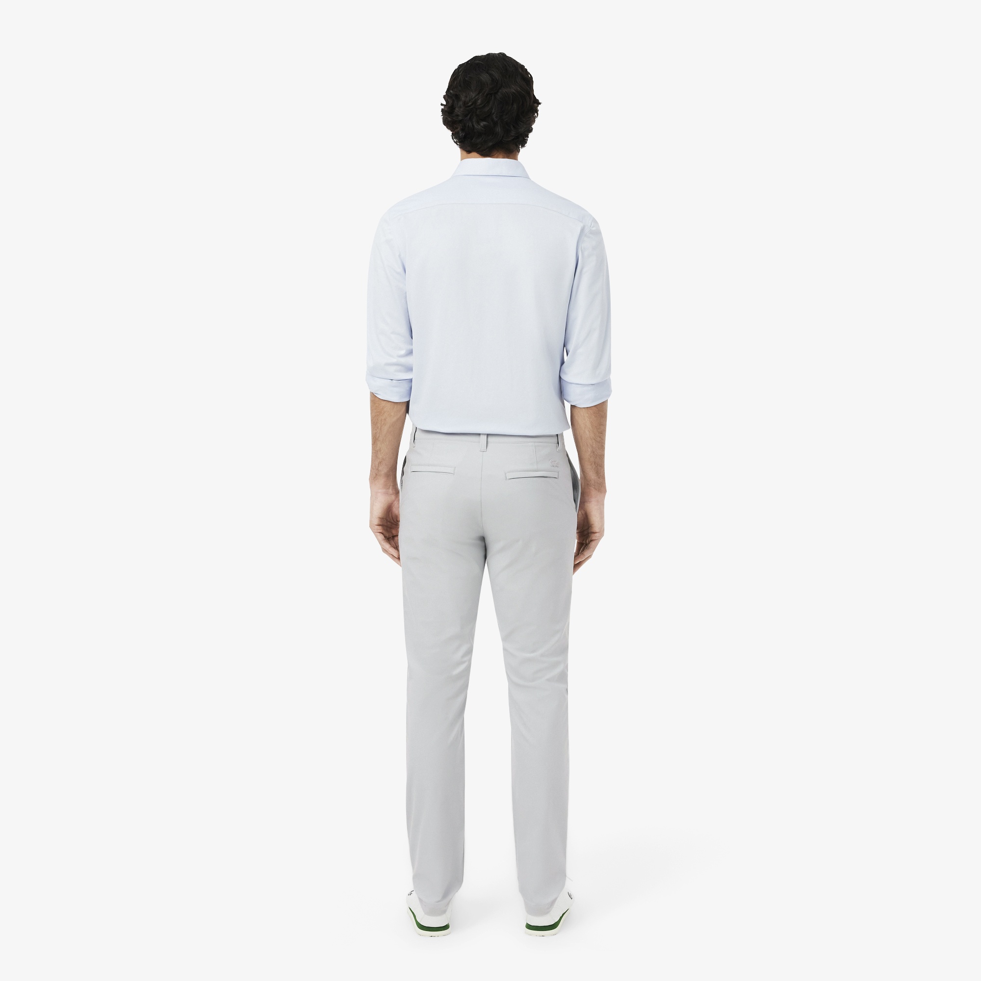 Erkek Slim Fit Gri Pantolon