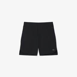 Erkek Relaxed Fit Siyah Şort Siyah