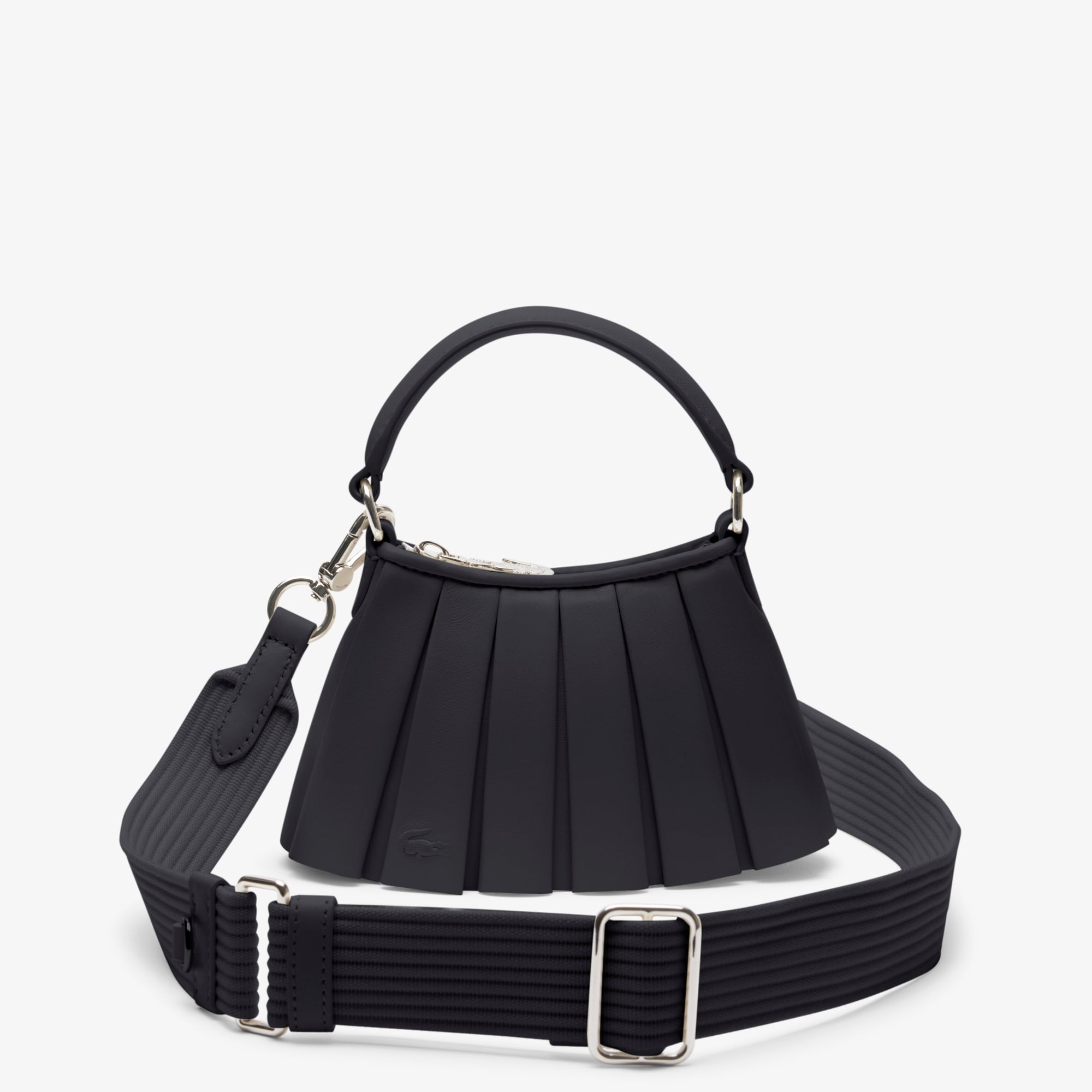 Mini Lenglen Kadın Deri Siyah Omuz Çantası