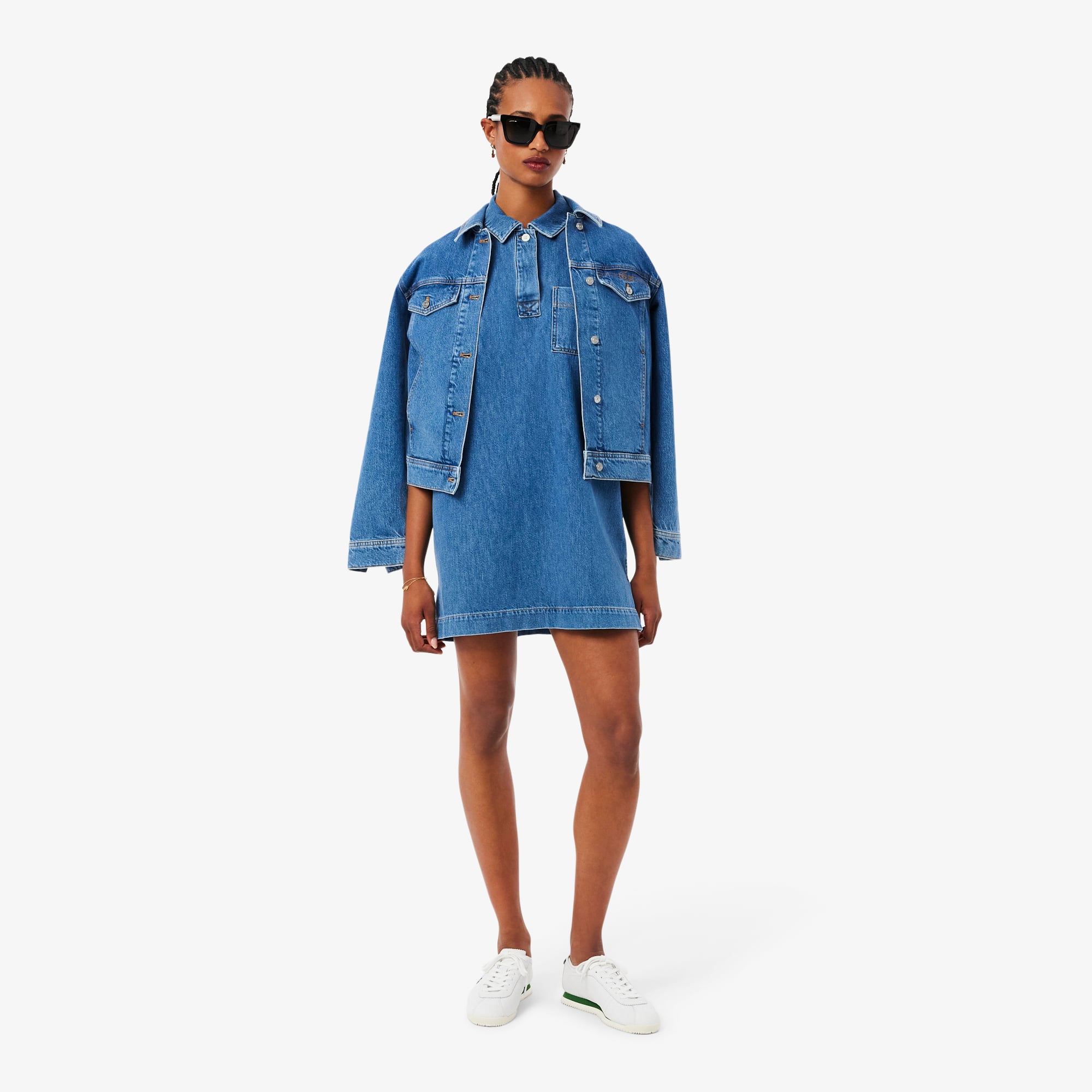 Lacoste Club-Low Kadın Beyaz Sneaker görsel 8