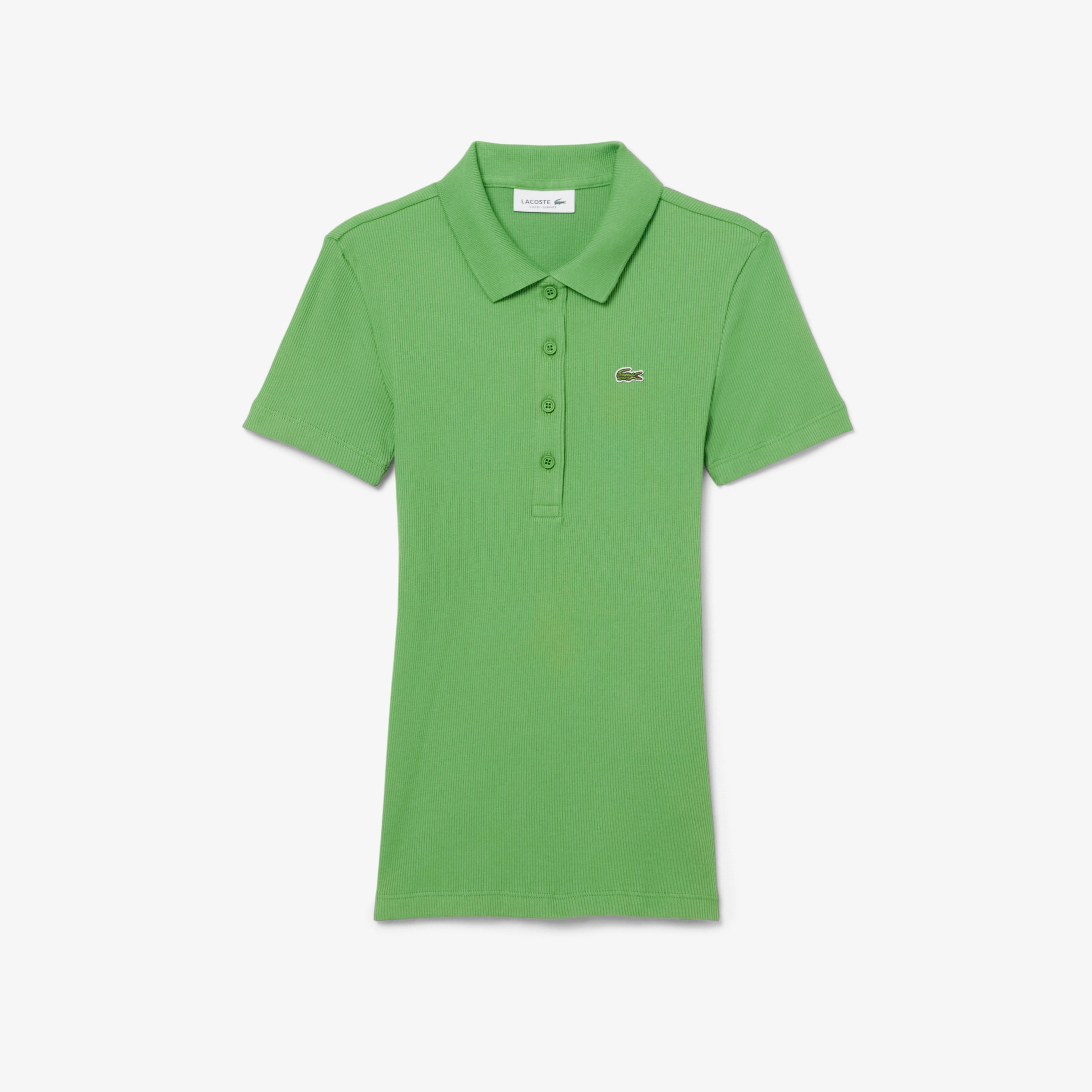 Kadın Slim Fit Yeşil Polo