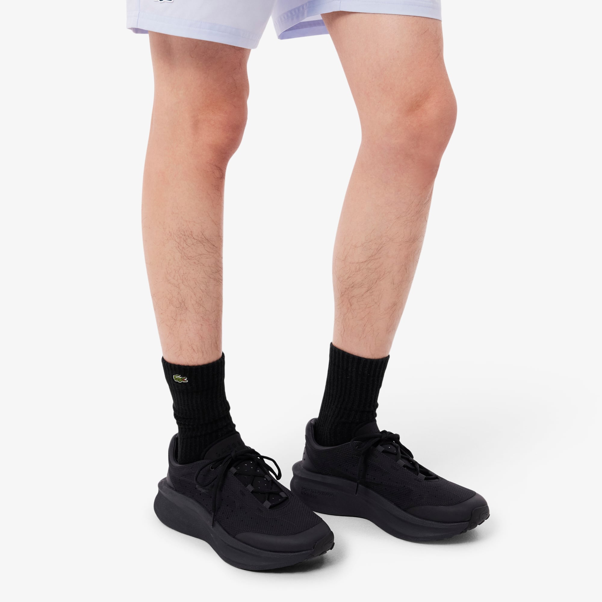 Lacoste Neo Run Active Erkek Koyu Gri Sneaker görsel 7