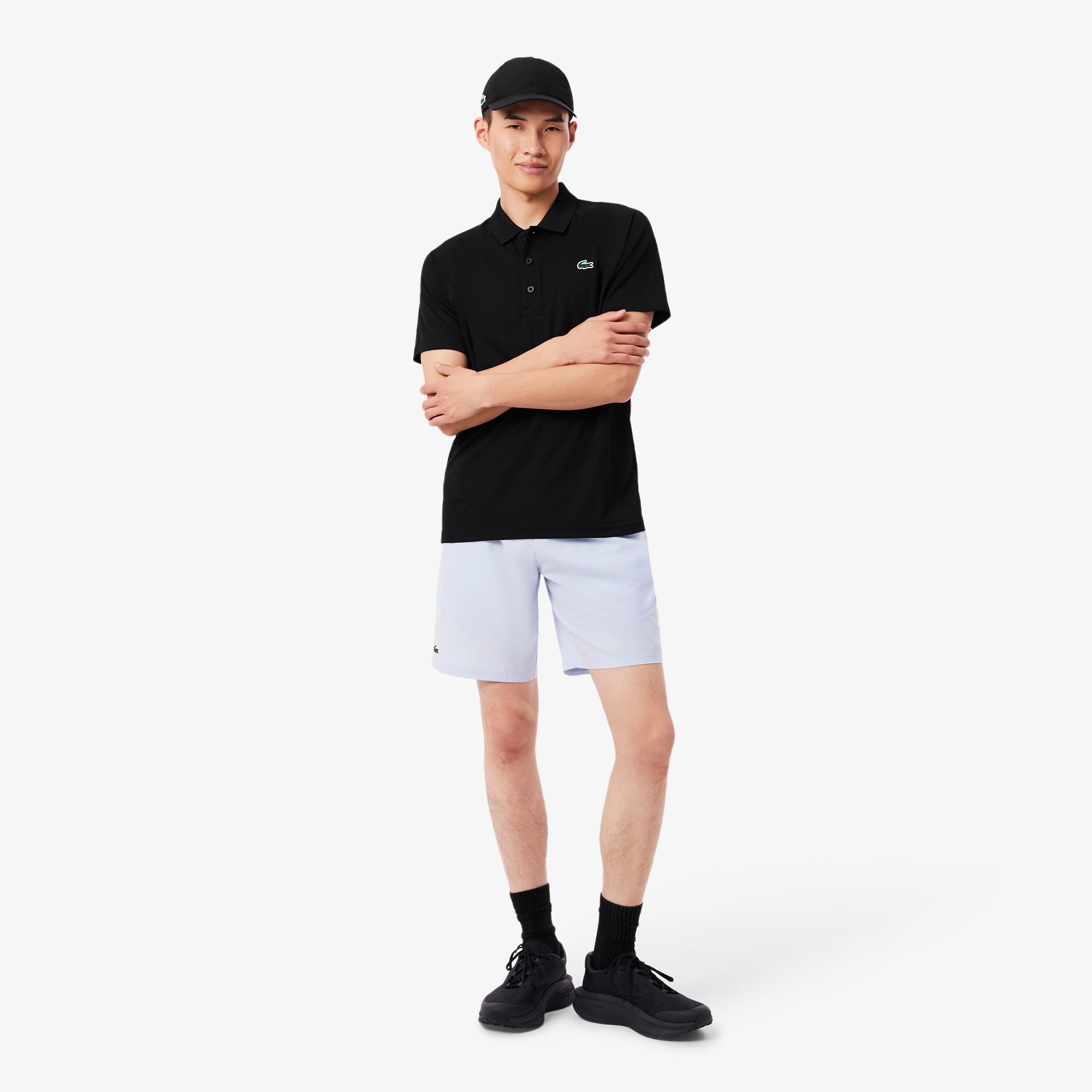 Lacoste Neo Run Active Erkek Koyu Gri Sneaker görsel 8