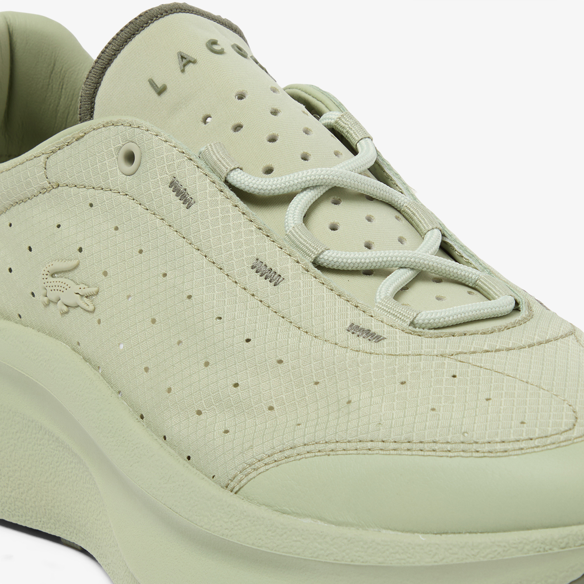 Lacoste Neo Run Active Erkek Yeşil Sneaker görsel 6