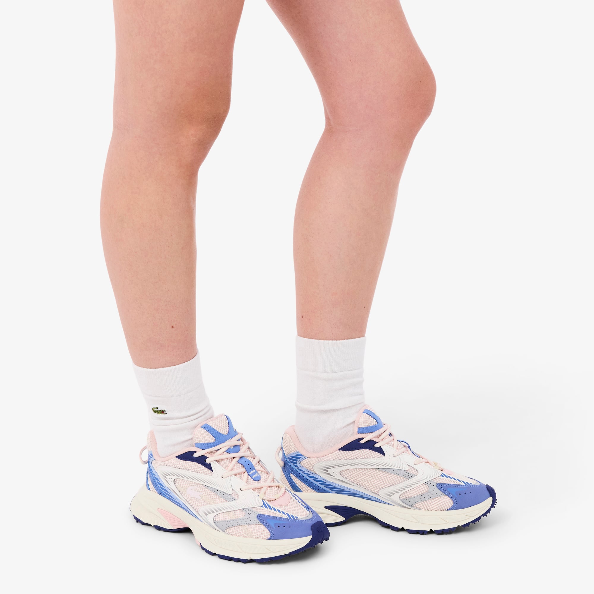 Lacoste L003 Neo Shot Kadın Mavi Sneaker görsel 7