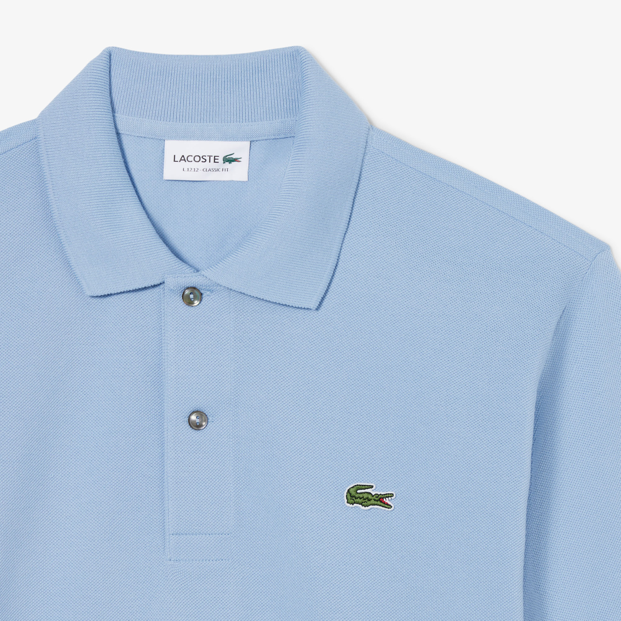 Lacoste L.12.12 Erkek Classic Fit Mavi Polo görsel 5