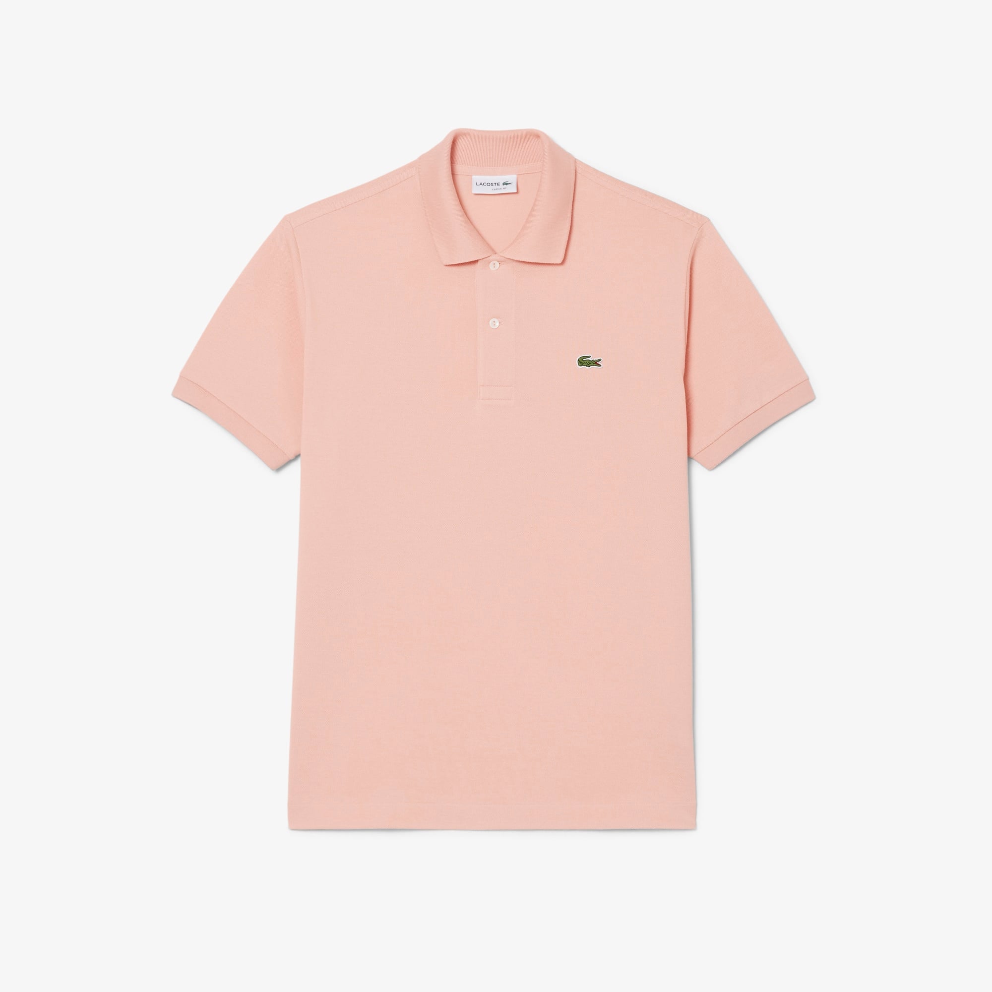 L.12.12 Erkek Classic Fit Pembe Polo