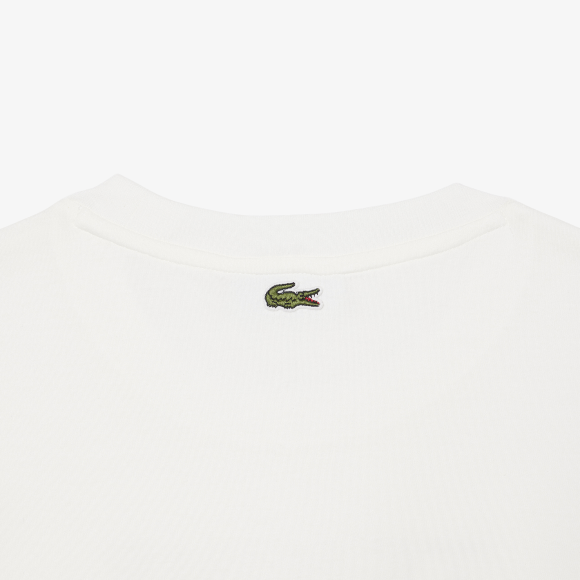 Kadın Regular Fit Bisiklet Yaka Baskılı Beyaz T-Shirt