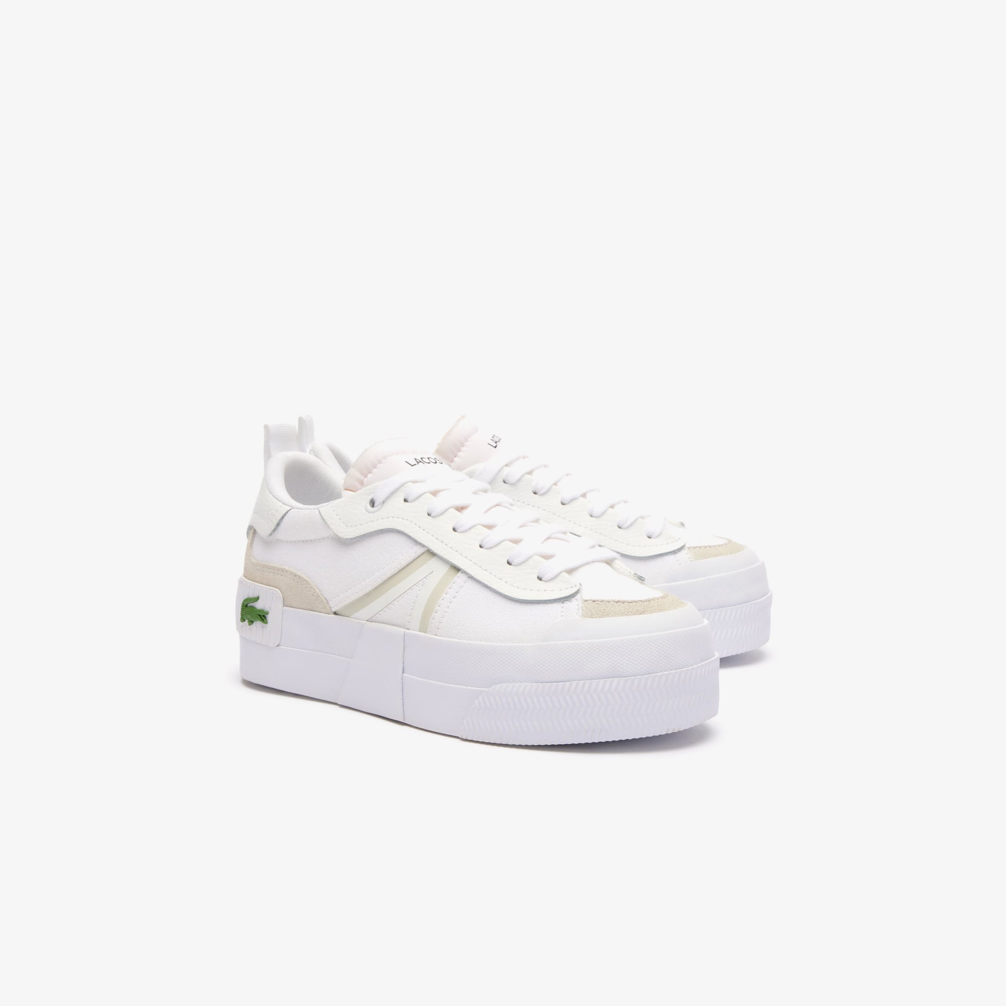 L004 Platform Kadın Beyaz Sneaker