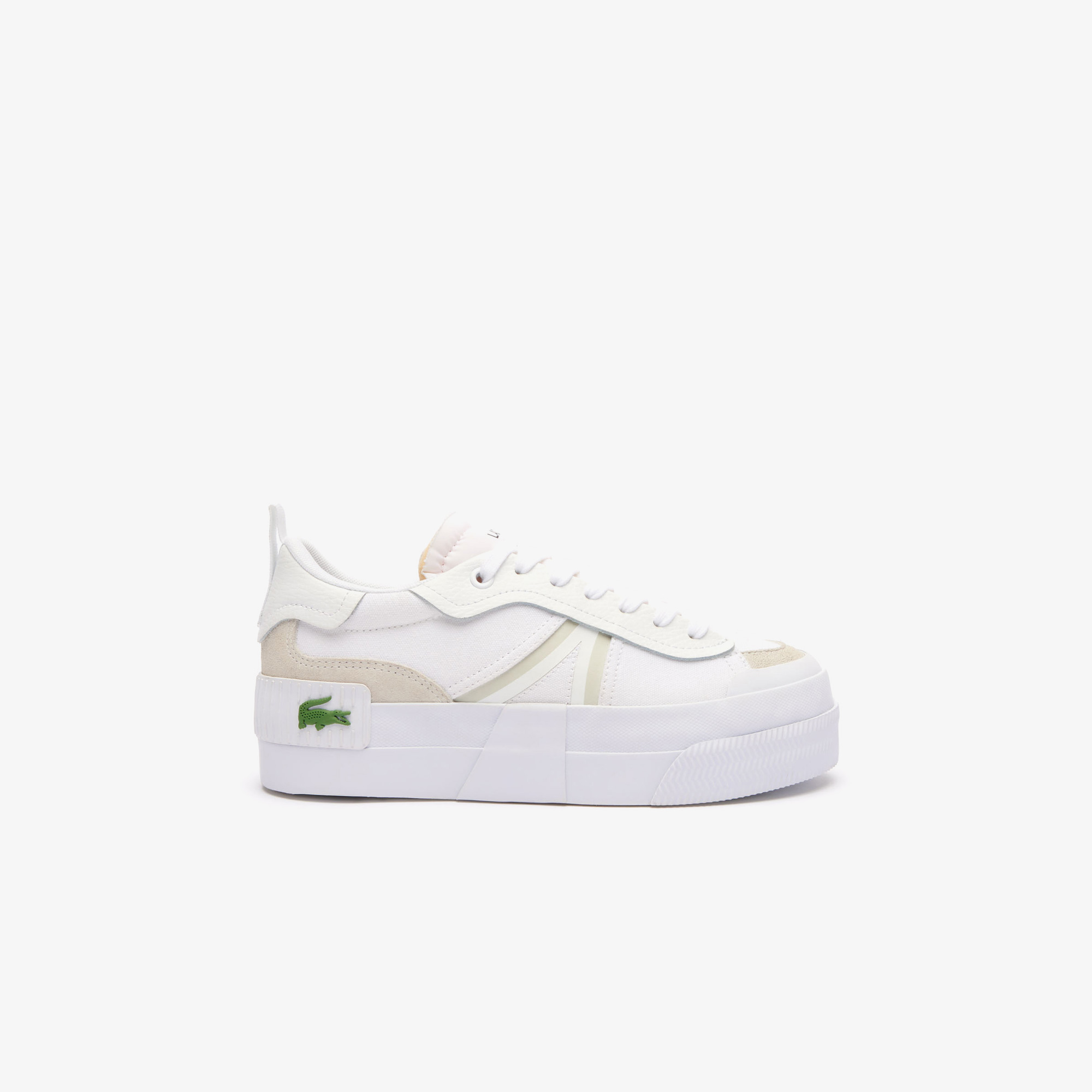 L004 Platform Kadın Beyaz Sneaker 747CFA0028-21G | Lacoste