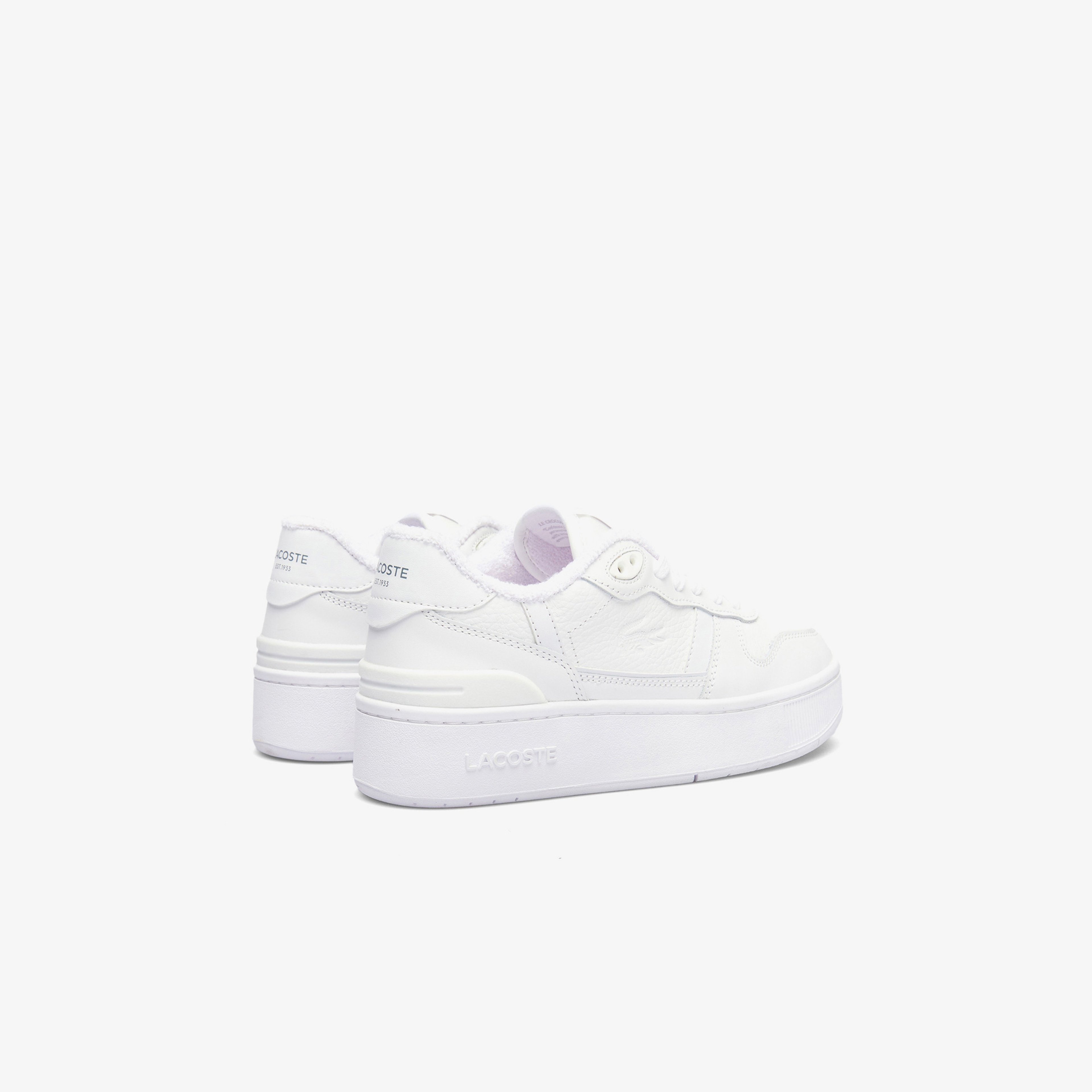 T-Clip Platform Kadın Beyaz Sneaker