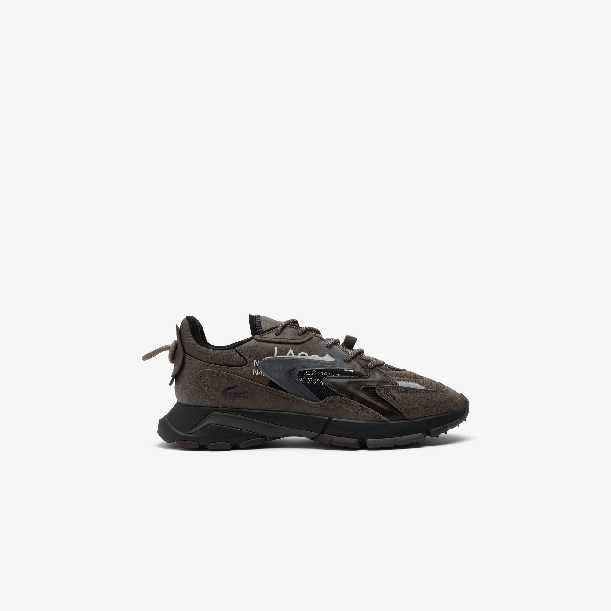 L003 Neo Tech Erkek Koyu Kahverengi Sneaker 750SMA0124-257 | Lacoste