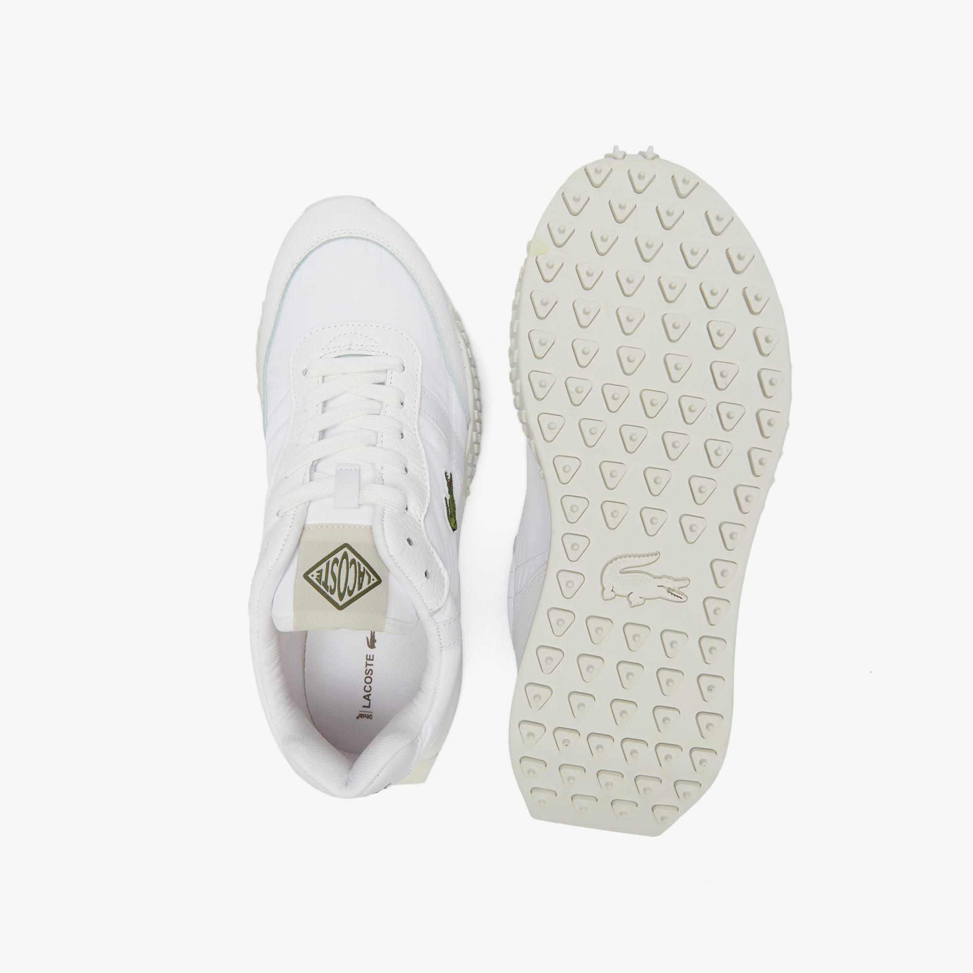 Lacoste L-Spin Evo Erkek Beyaz Sneaker görsel 4