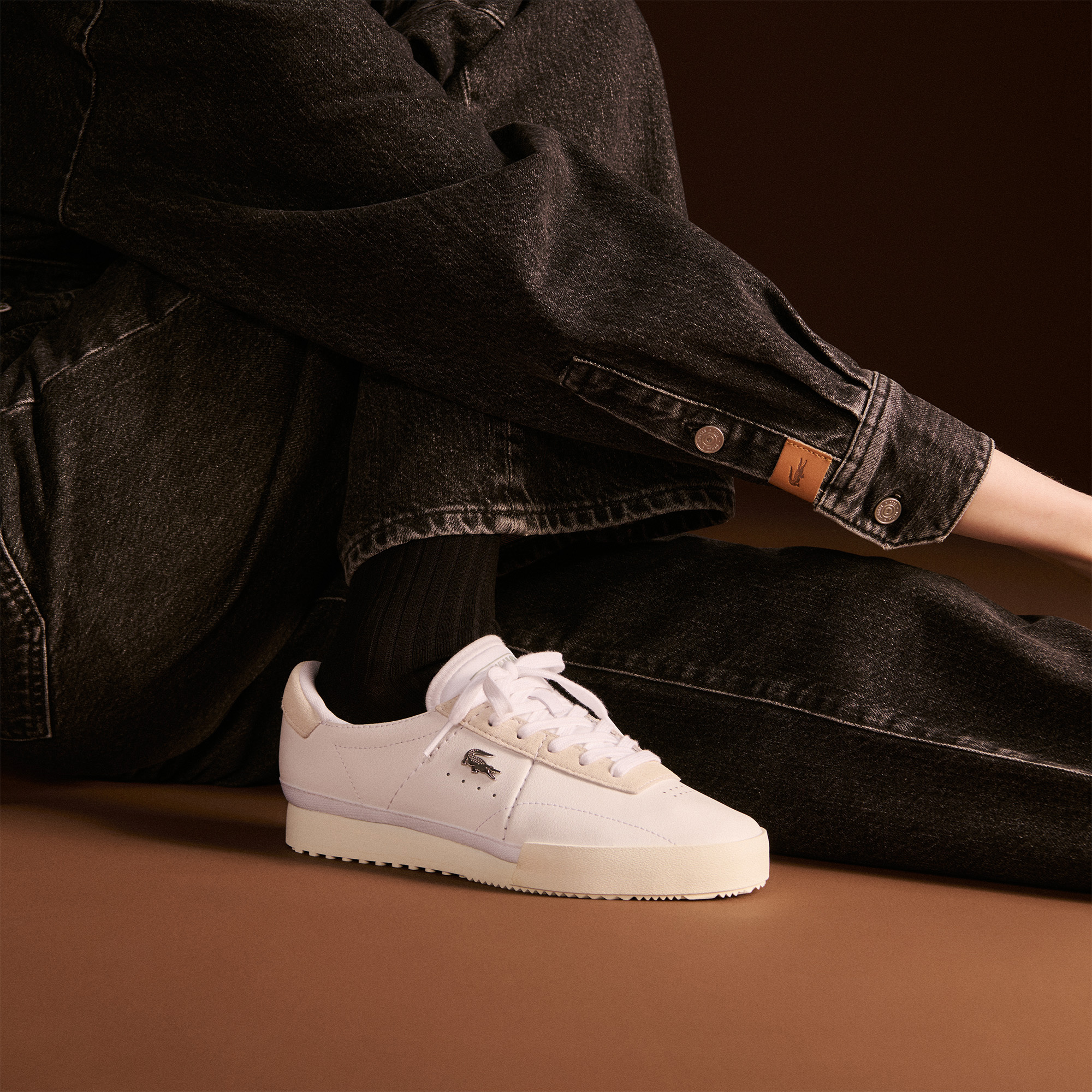 Lacoste Aura Kadın Beyaz Sneaker görsel 8