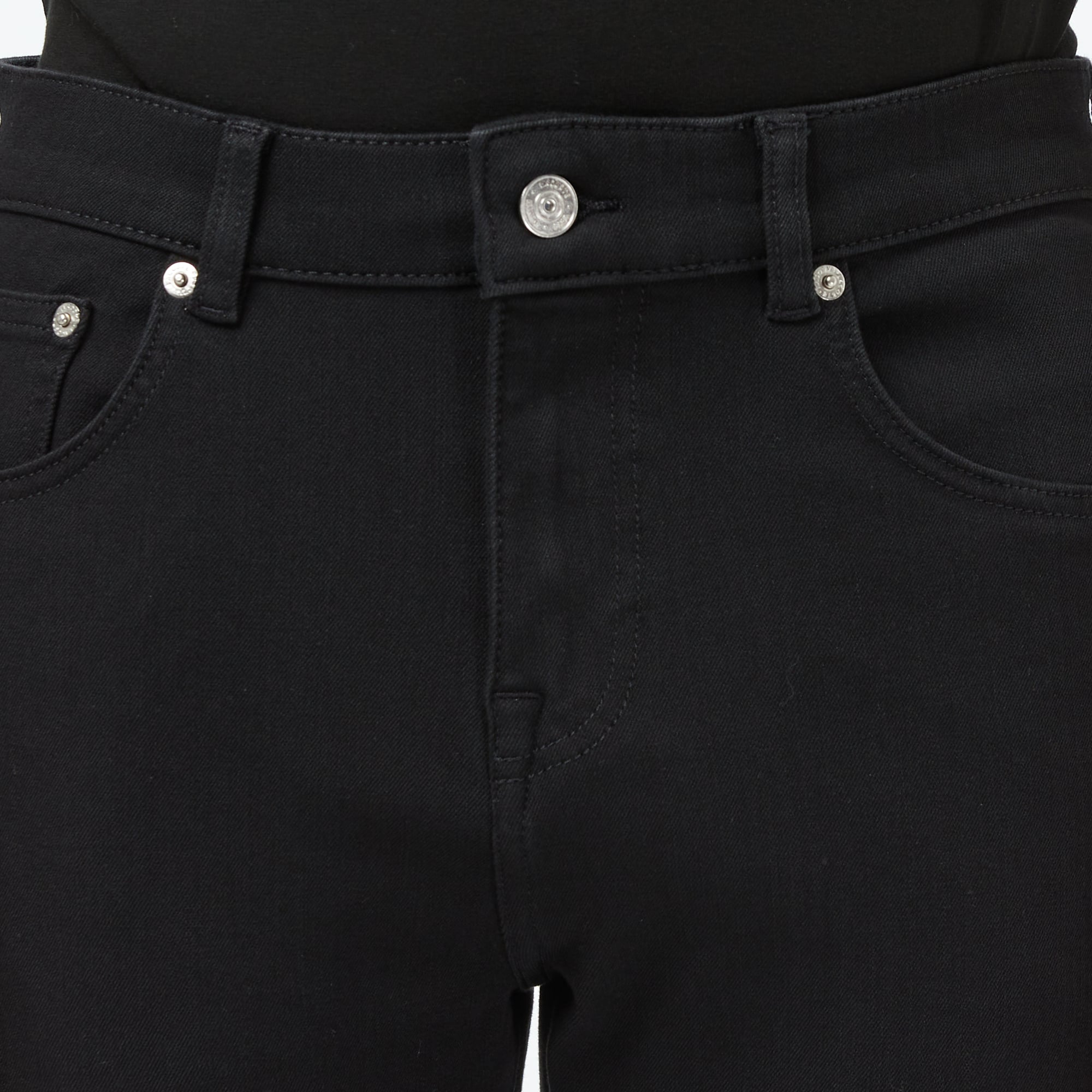 Lacoste Erkek Slim Fit Siyah Jean Pantolon görsel 7