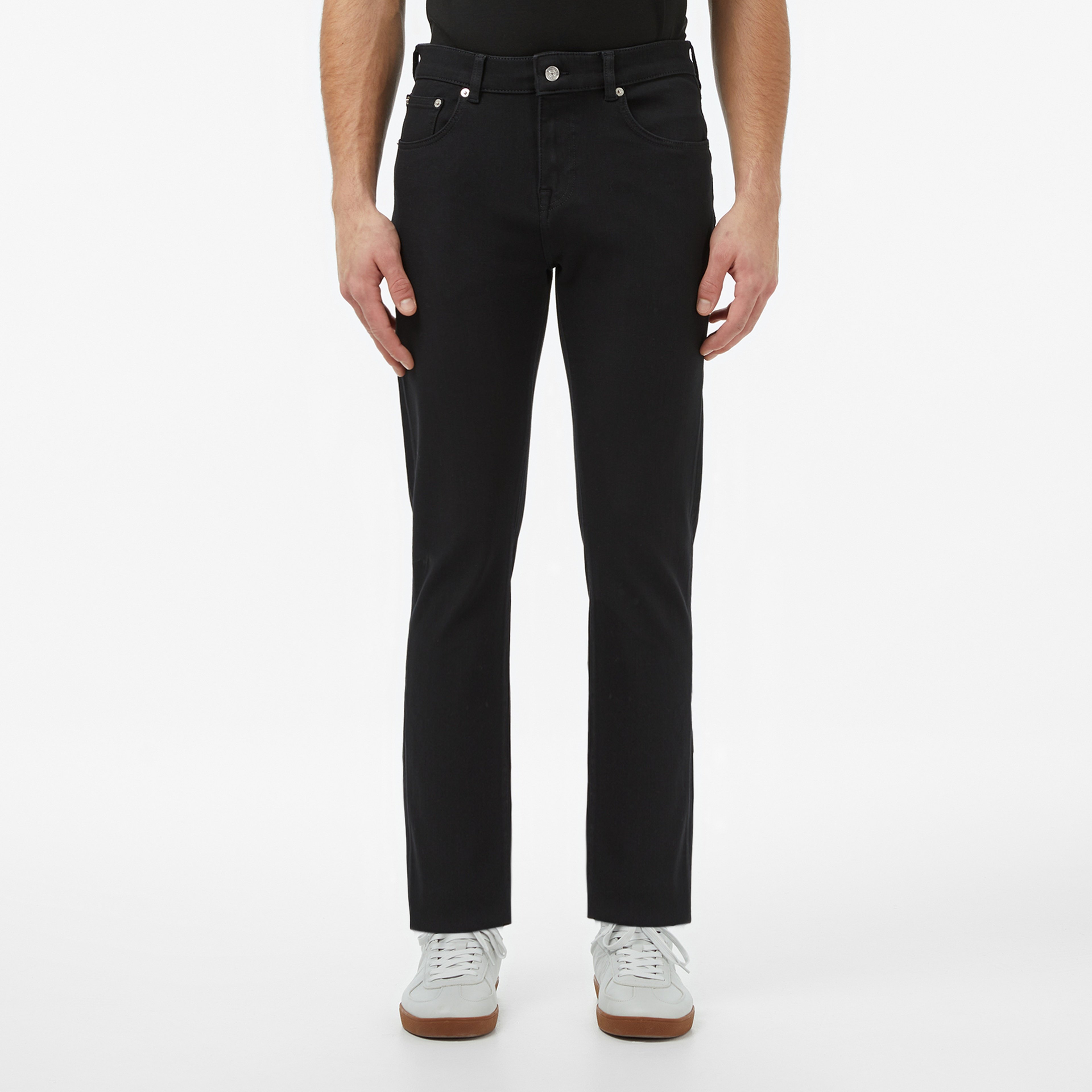 Erkek Slim Fit Siyah Jean Pantolon Erkek Slim Fit Siyah Jean Pantolon