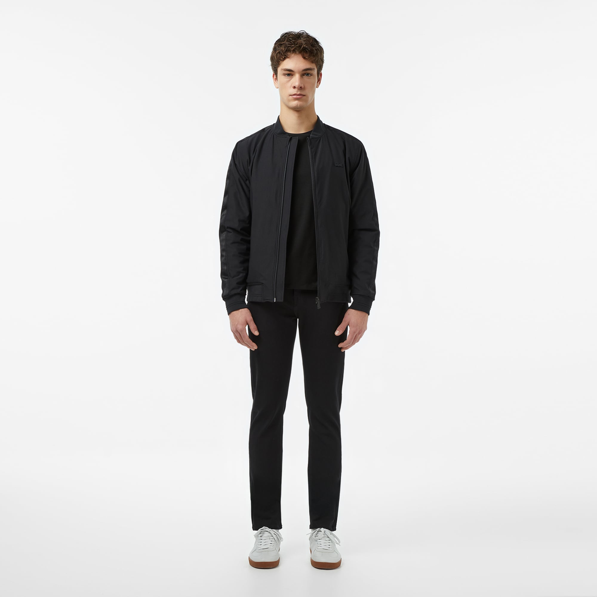 Lacoste Erkek Slim Fit Siyah Jean Pantolon