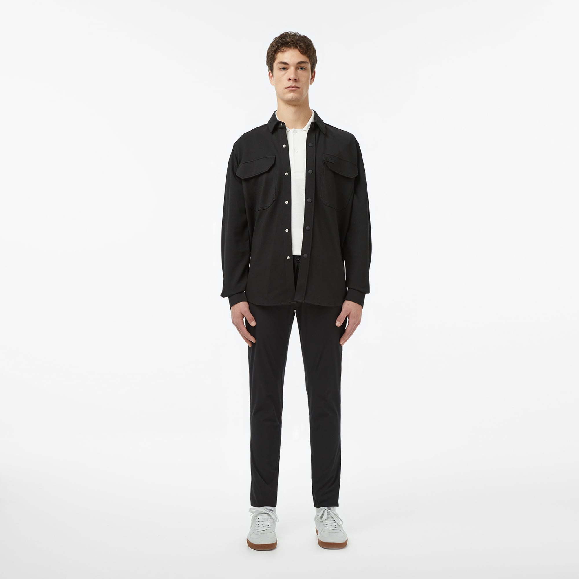 Erkek Regular Fit Siyah Gömlek