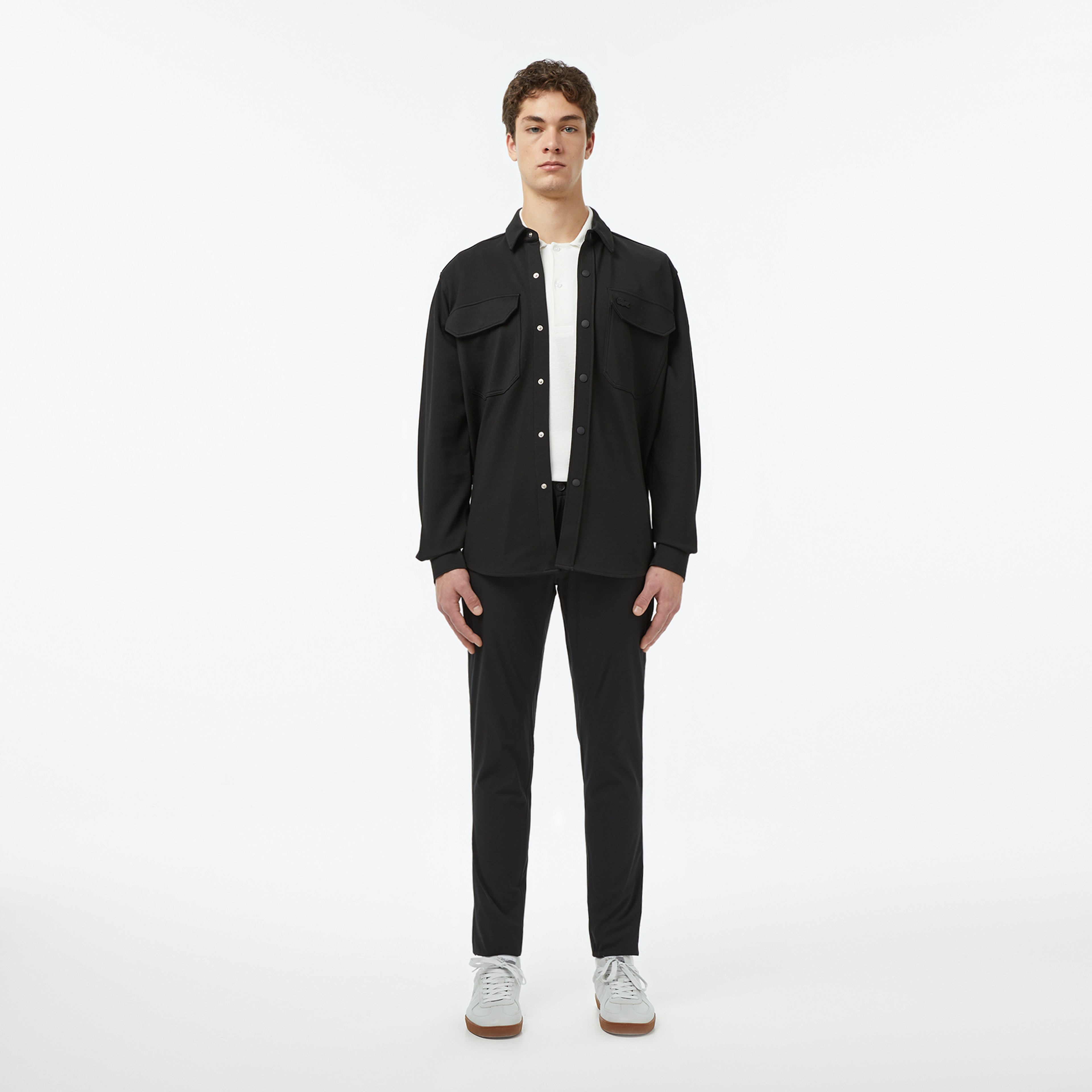 Erkek Regular Fit Siyah Gömlek