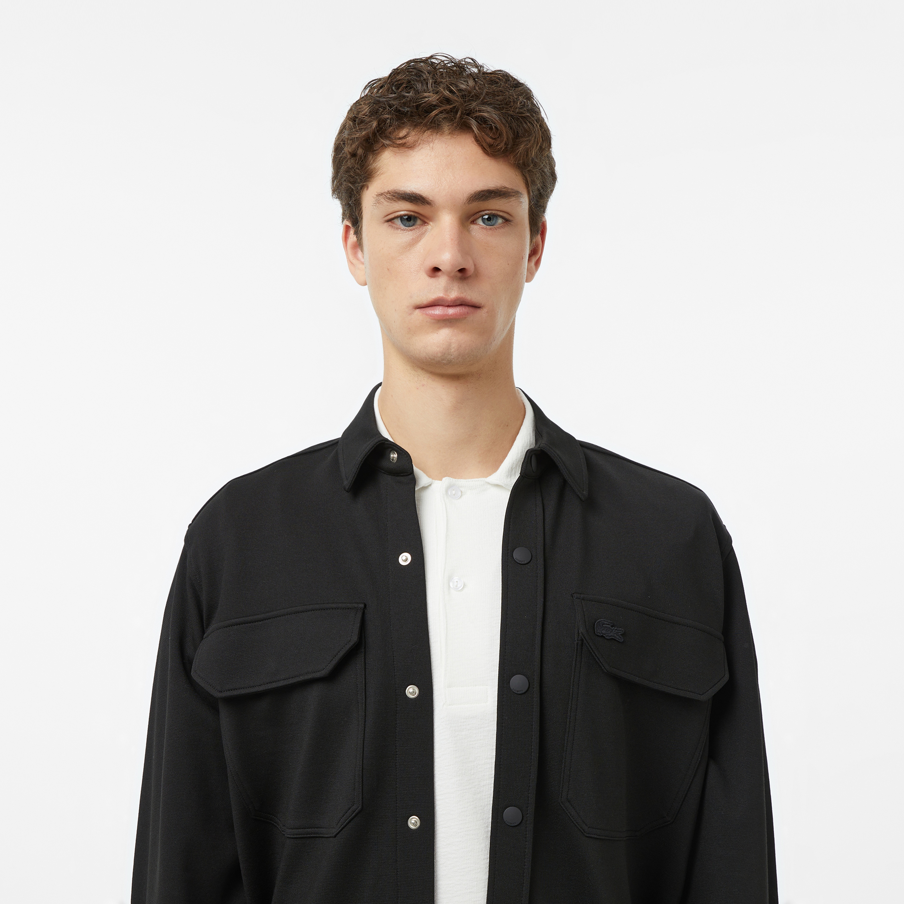 Erkek Regular Fit Siyah Gömlek