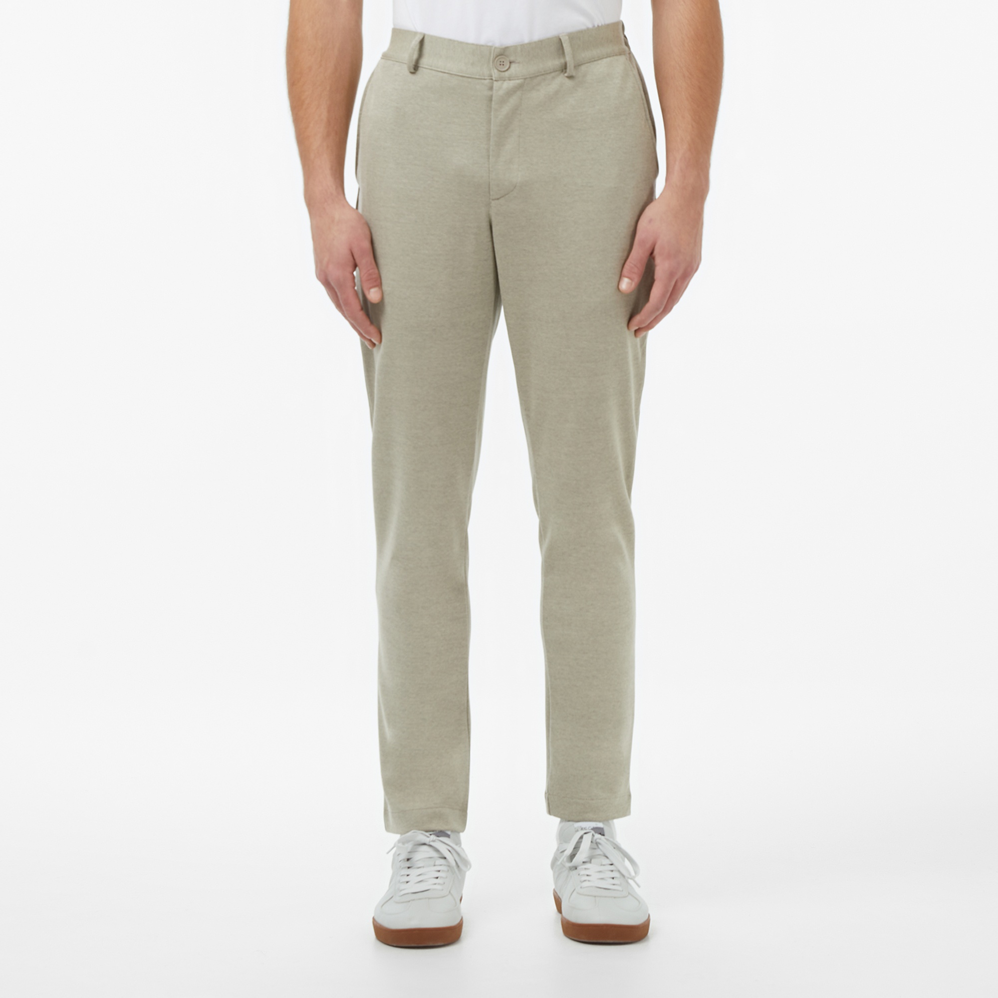 Erkek Regular Fit Bej Pantolon