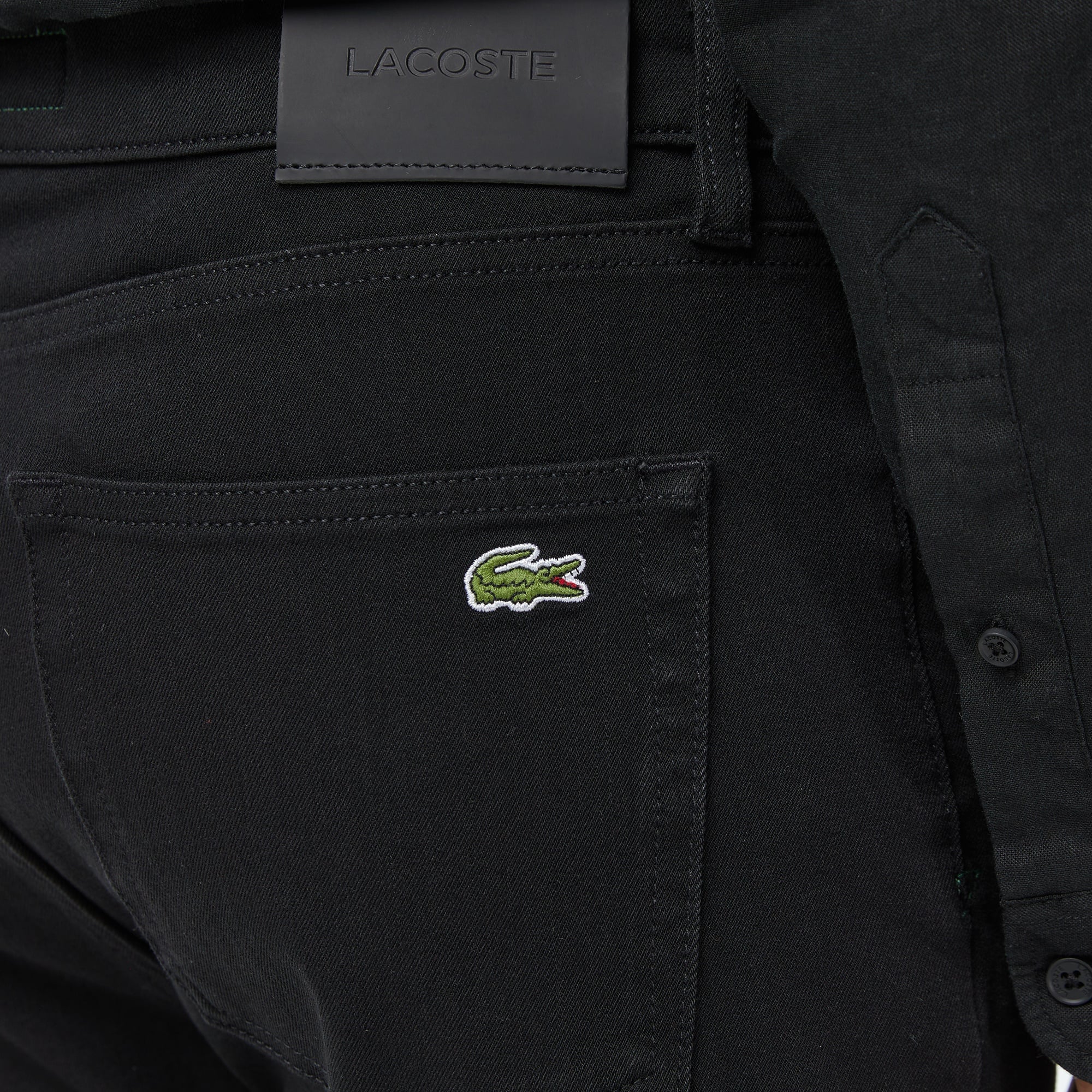 Erkek Regular Fit Siyah Jean Pantolon