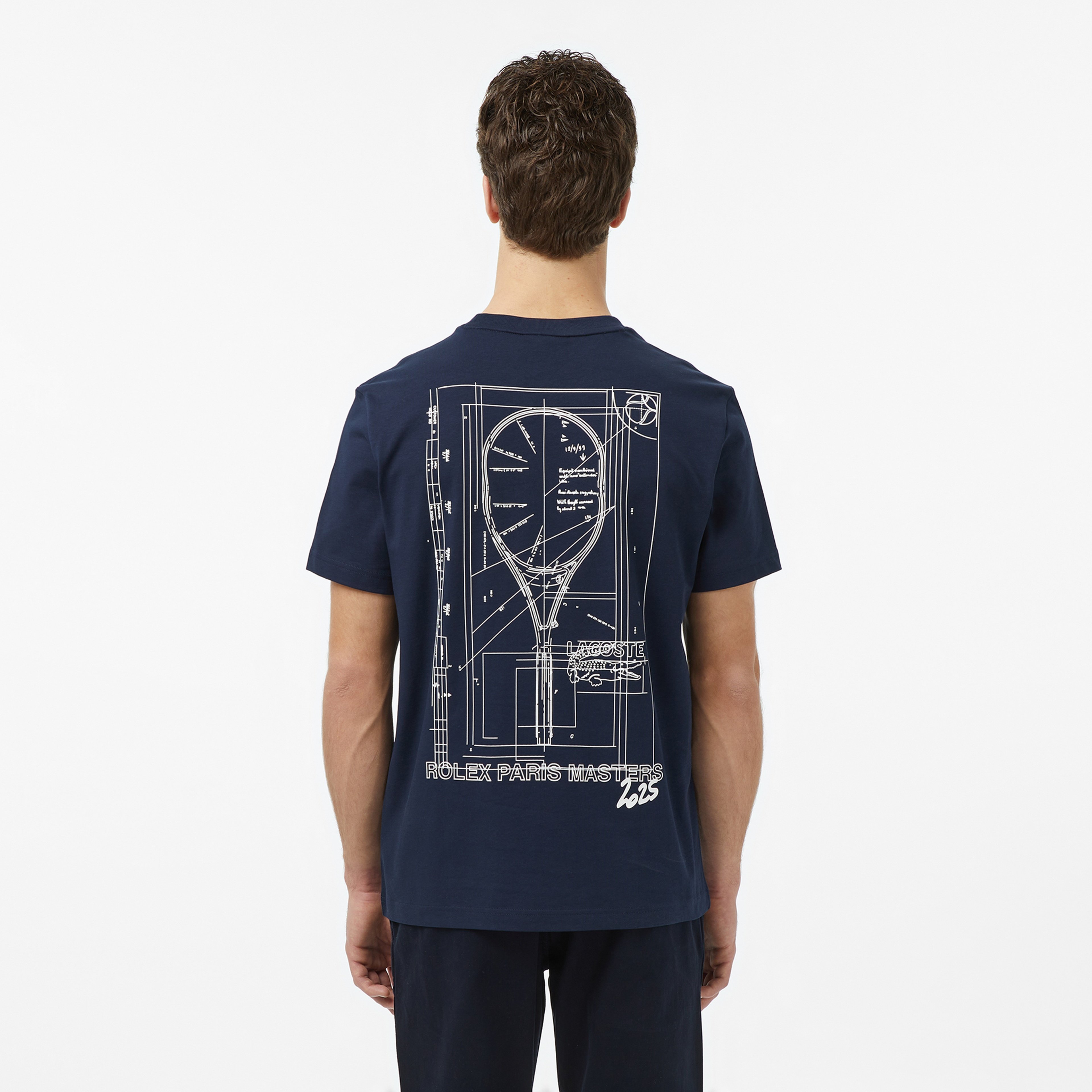 Rolex Paris Unisex Regular Fit Bisiklet Yaka Lacivert T-Shirt Rolex Paris Unisex Regular Fit Bisiklet Yaka Lacivert T-Shirt