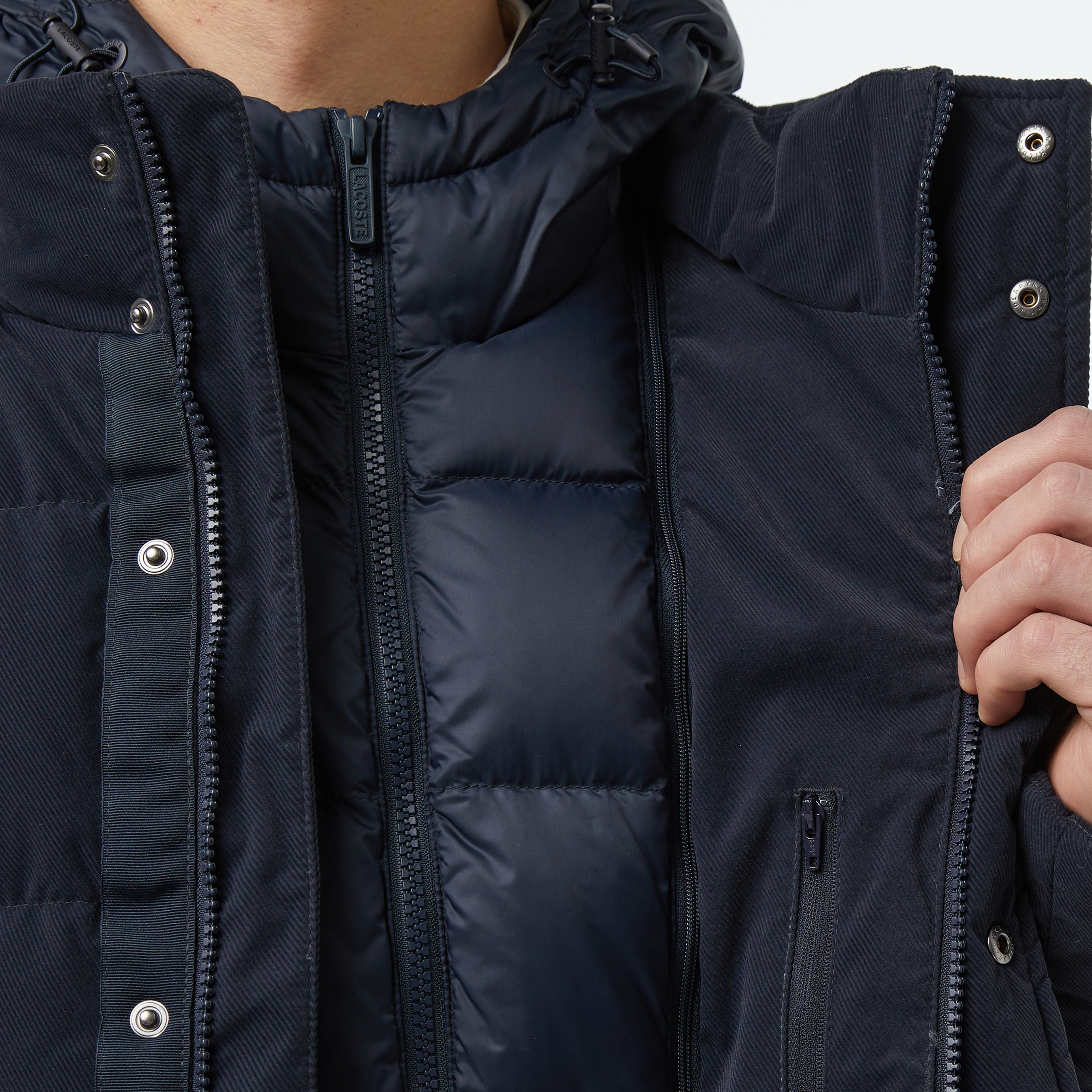 Erkek Kapüşonlu Lacivert Mont Erkek Kapüşonlu Lacivert Mont