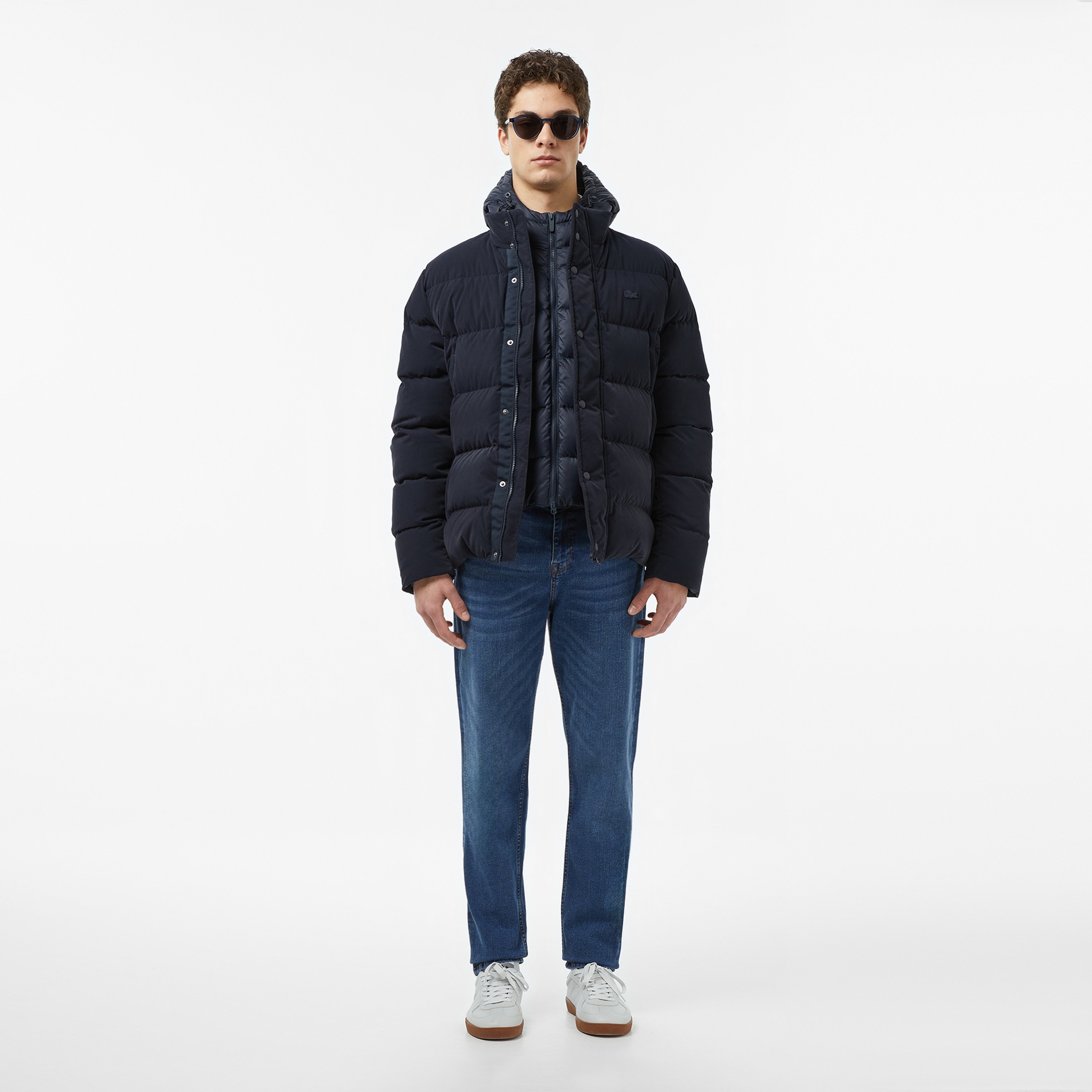 Erkek Kapüşonlu Lacivert Mont Erkek Kapüşonlu Lacivert Mont