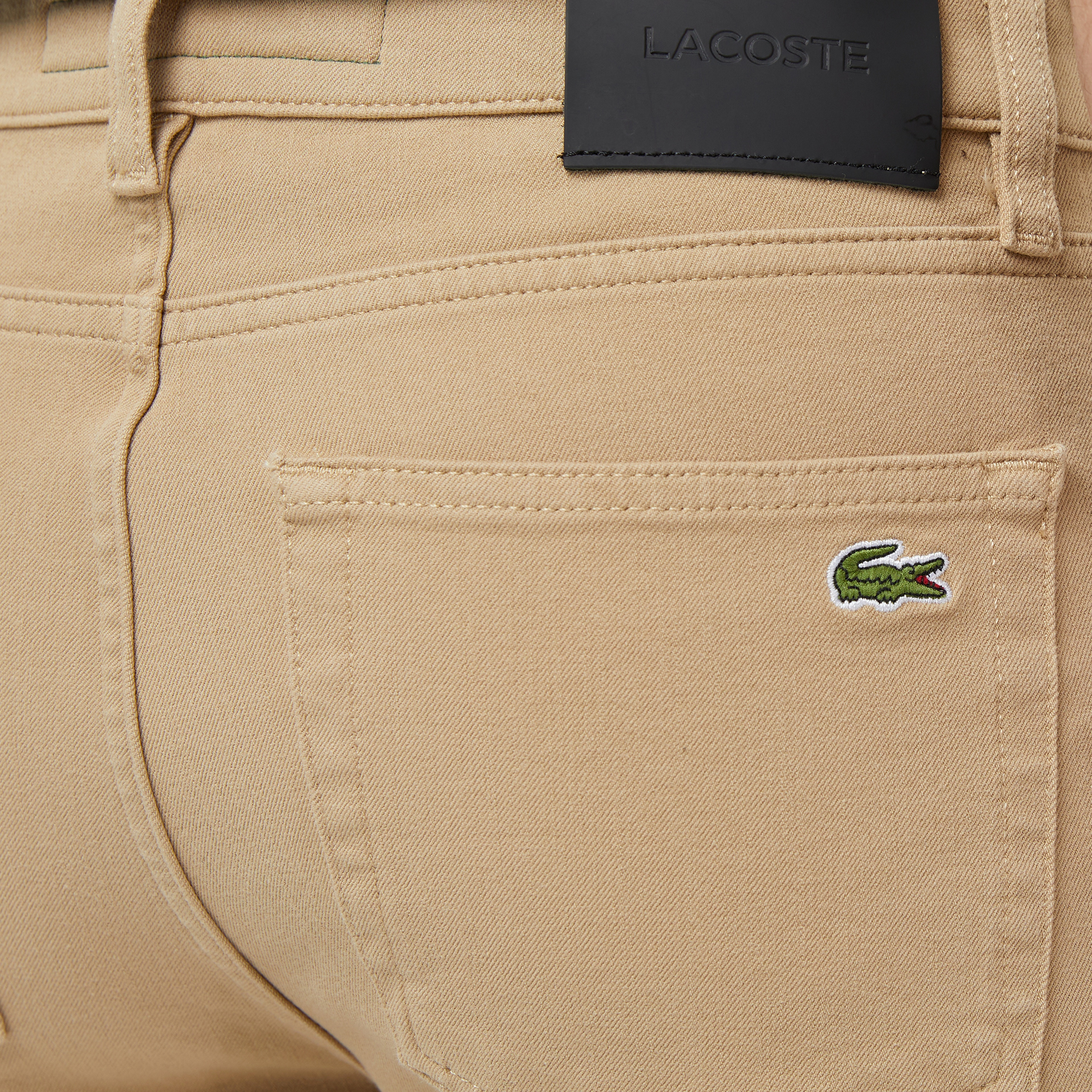 Erkek Slim Fit Bej Jean Pantolon