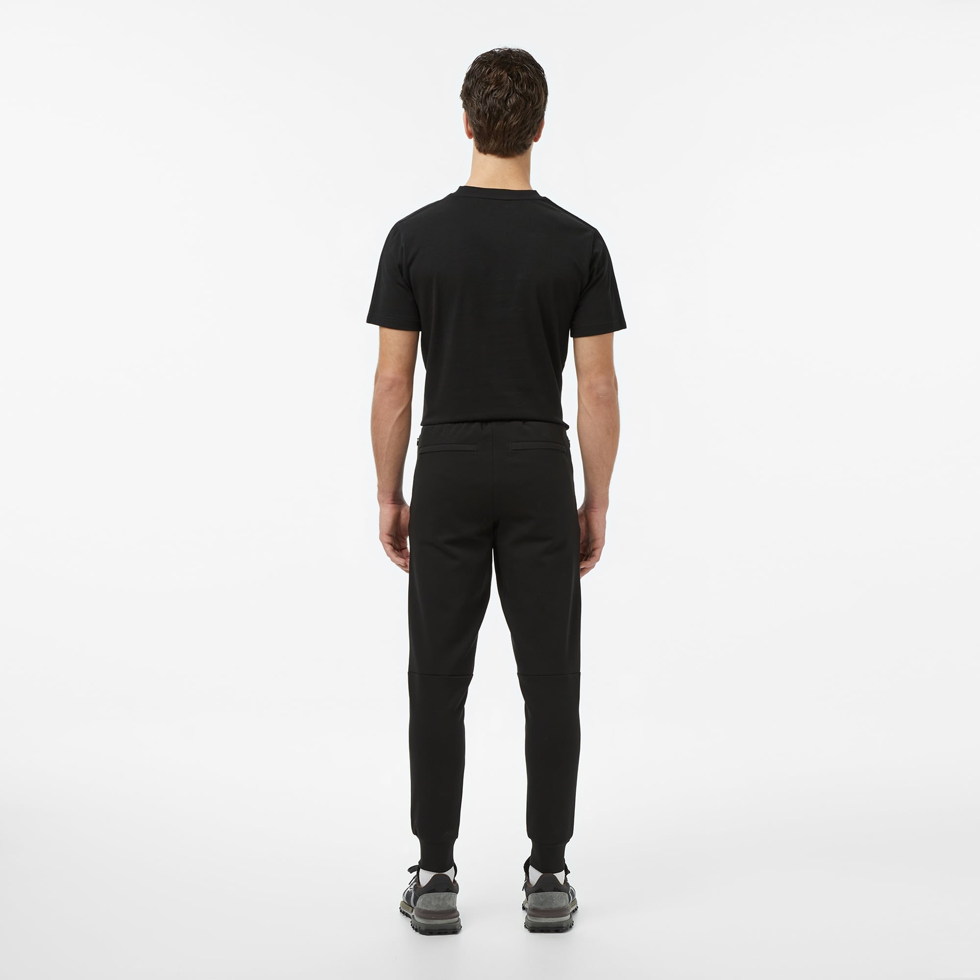 Erkek Slim Fit Siyah Eşofman Altı