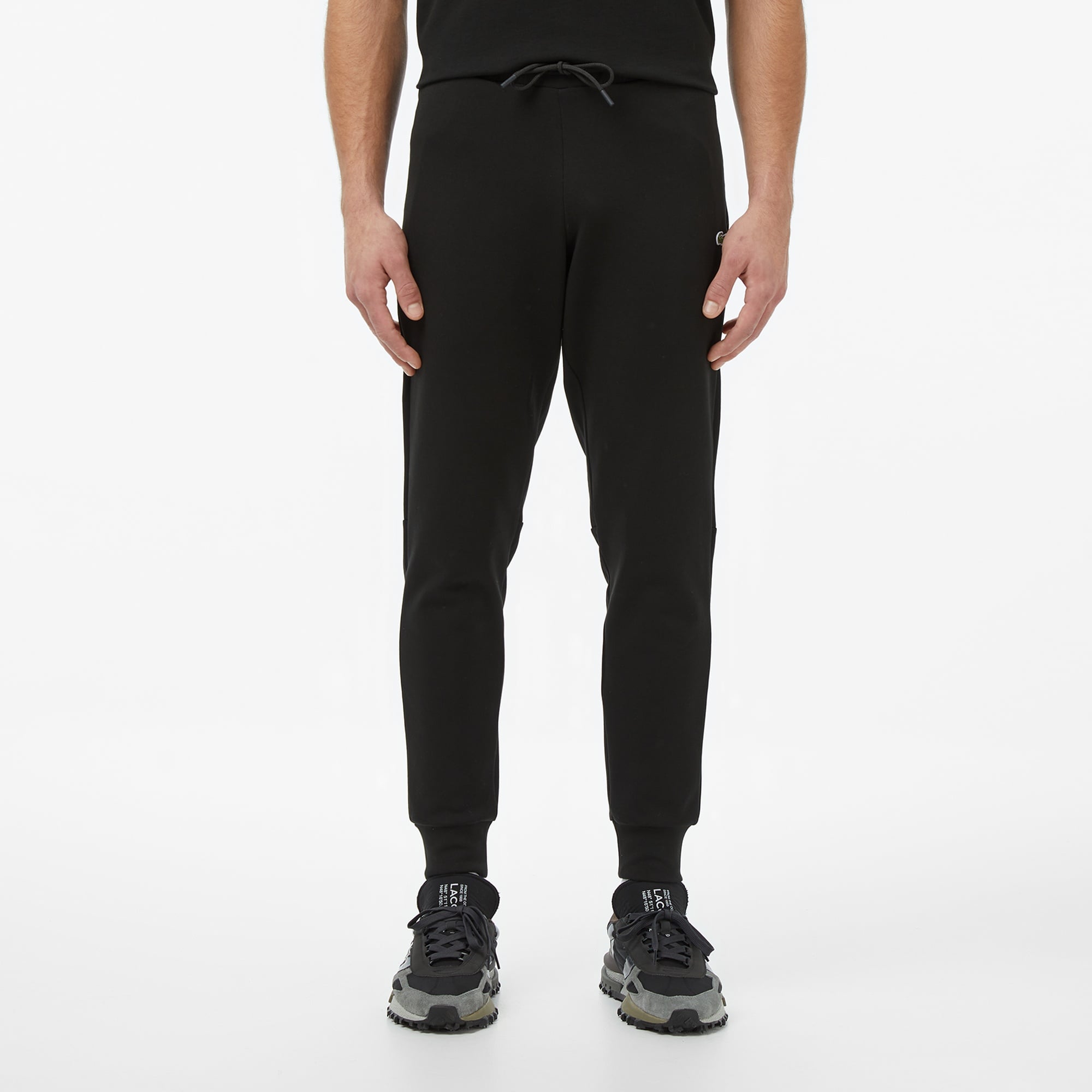 Erkek Slim Fit Siyah Eşofman Altı