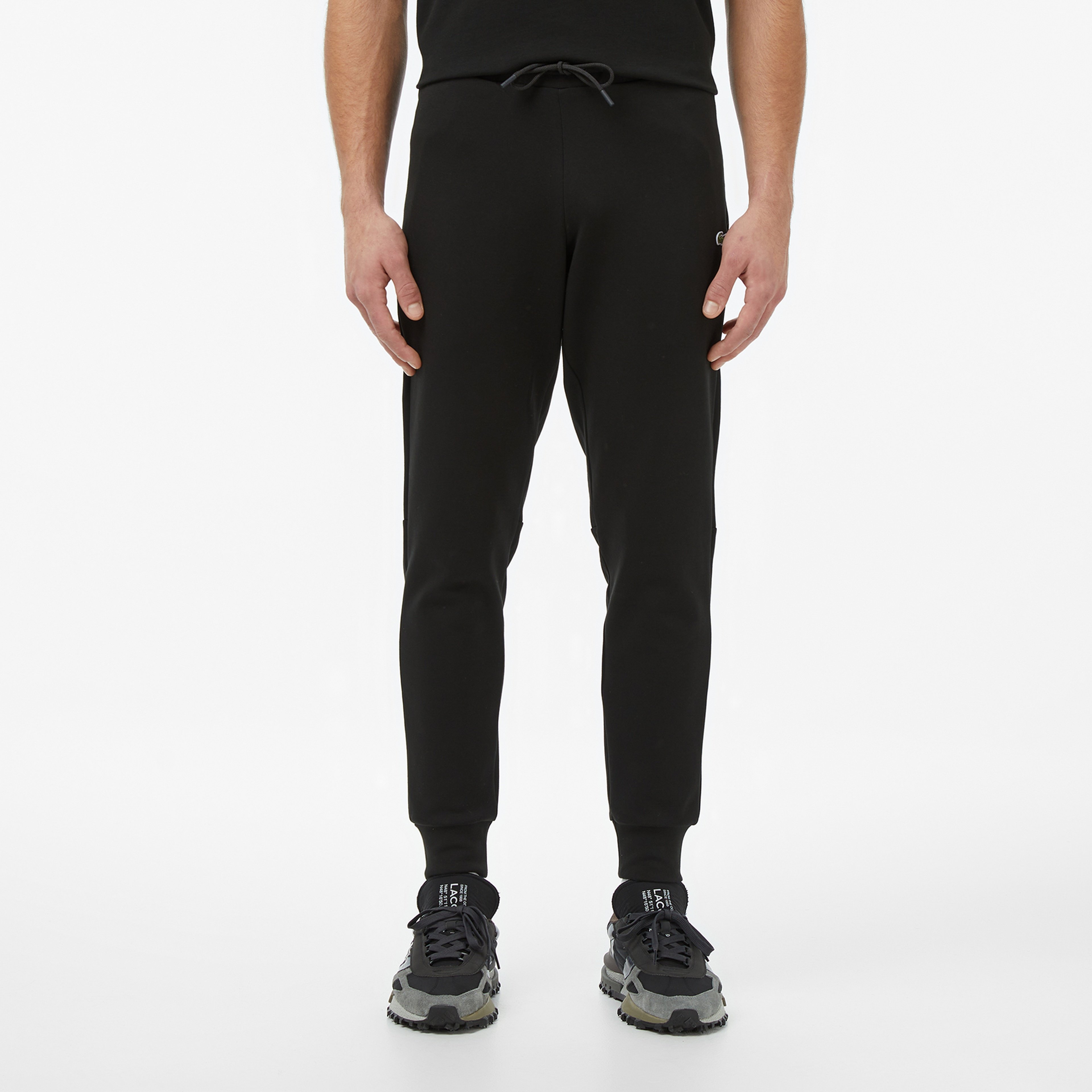 Erkek Slim Fit Siyah Eşofman Altı