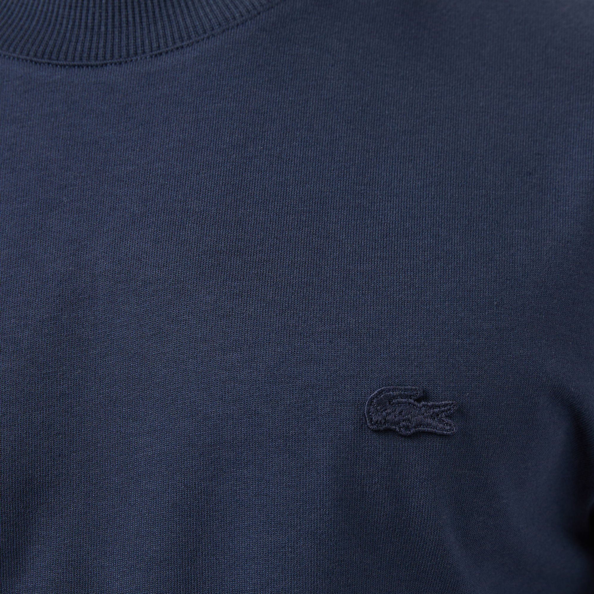 Lacoste Erkek Relaxed Fit Bisiklet Yaka Lacivert T-Shirt görsel 7